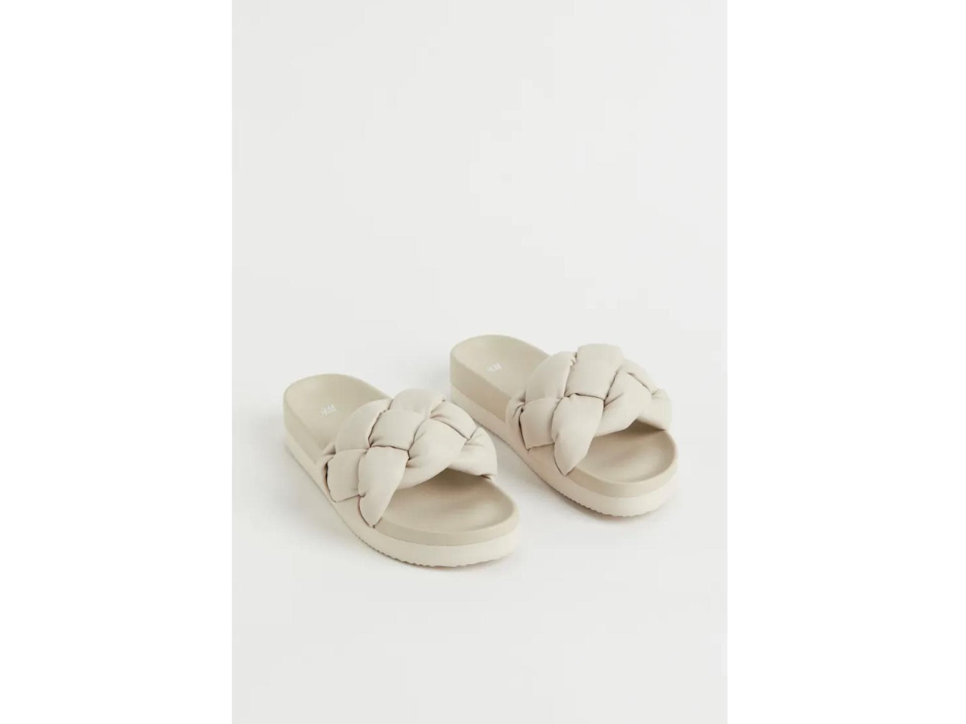 Geflochtene Pantoletten H&M