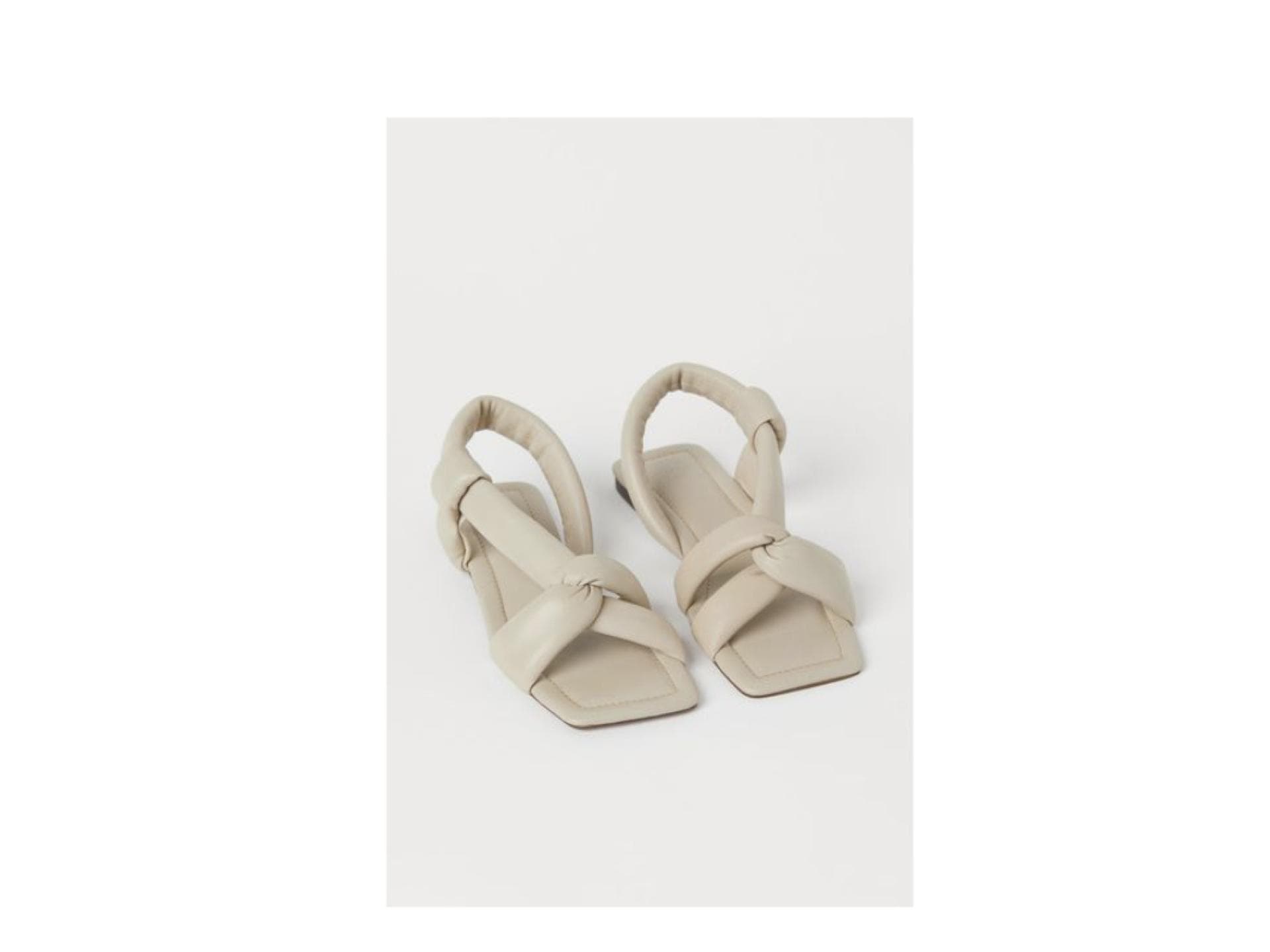 Sandalen H&M beige Absatz