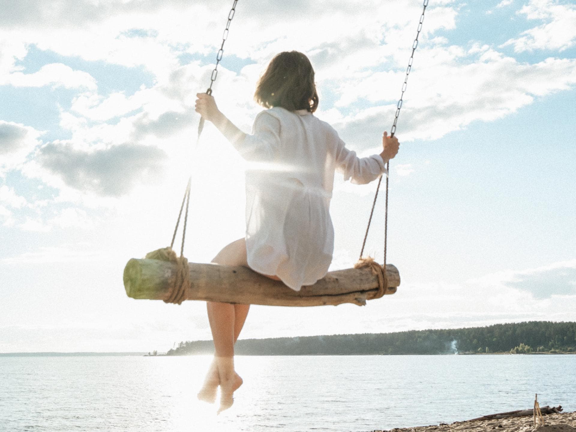 Horoskop Frau am Meer