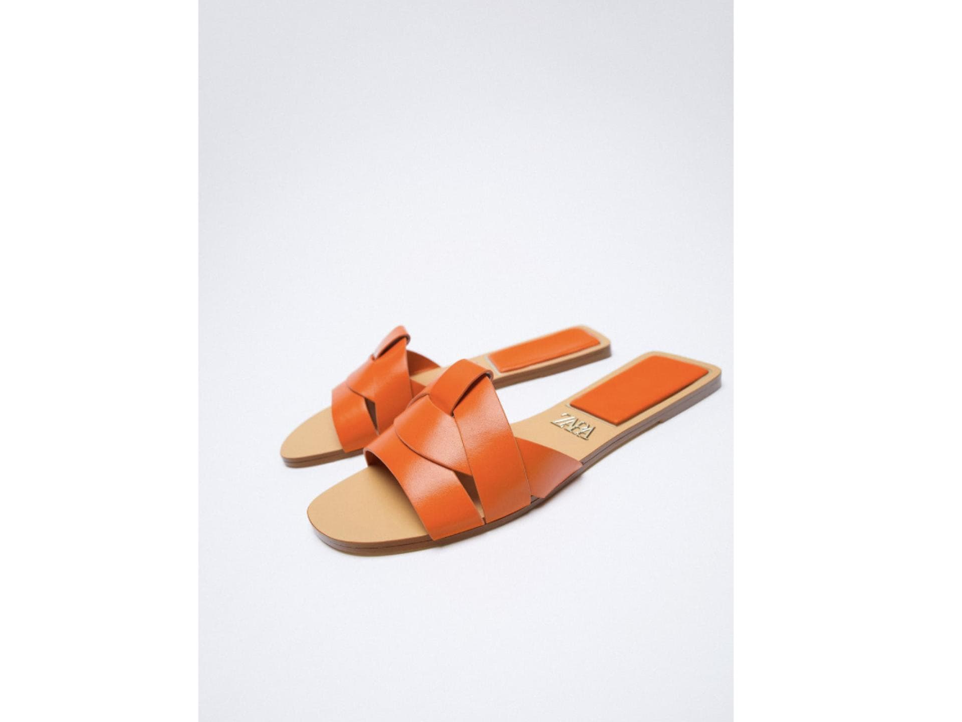 Zara sandalen Orange 