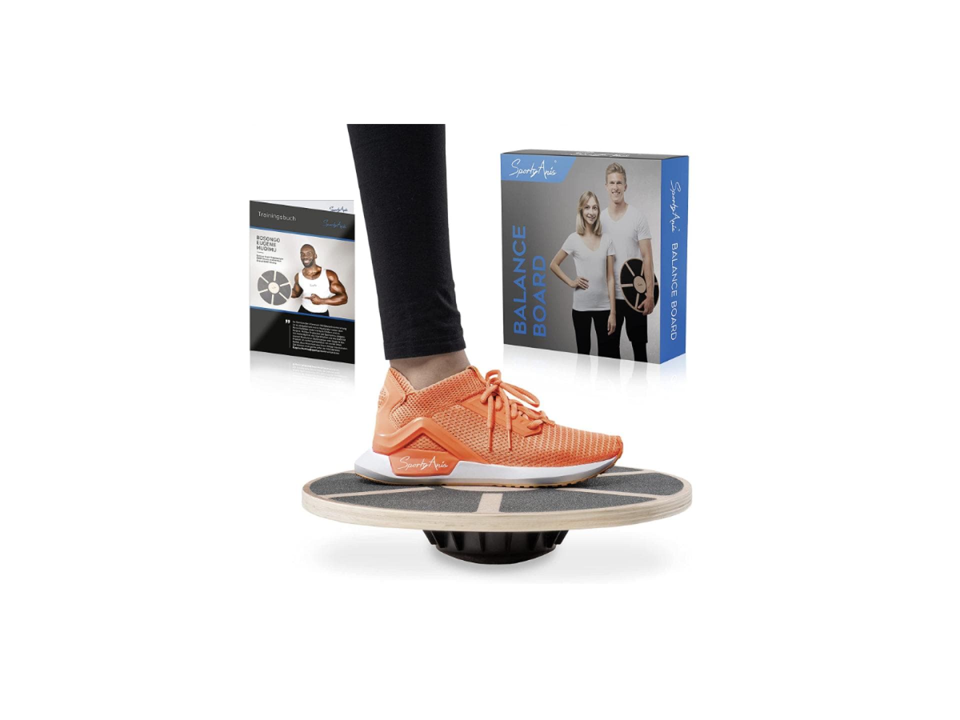 Balance Board mit Buch