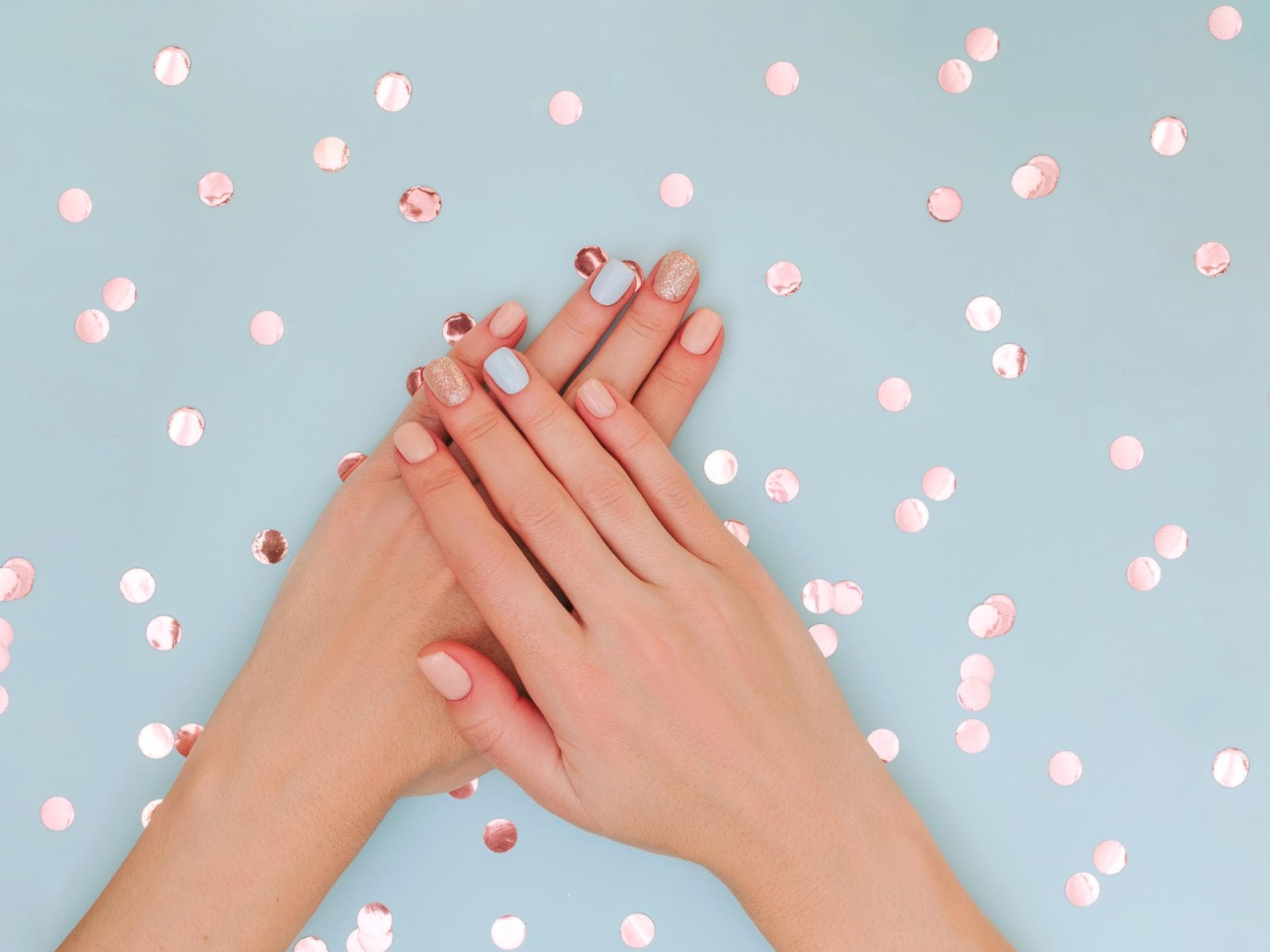Confetti Nails Nagel-Trend