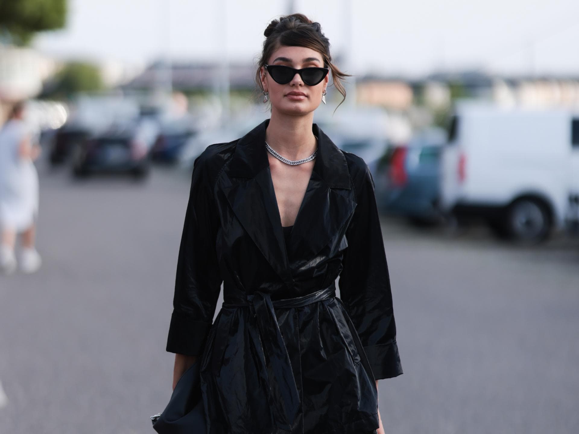 Corporate Goth Look 