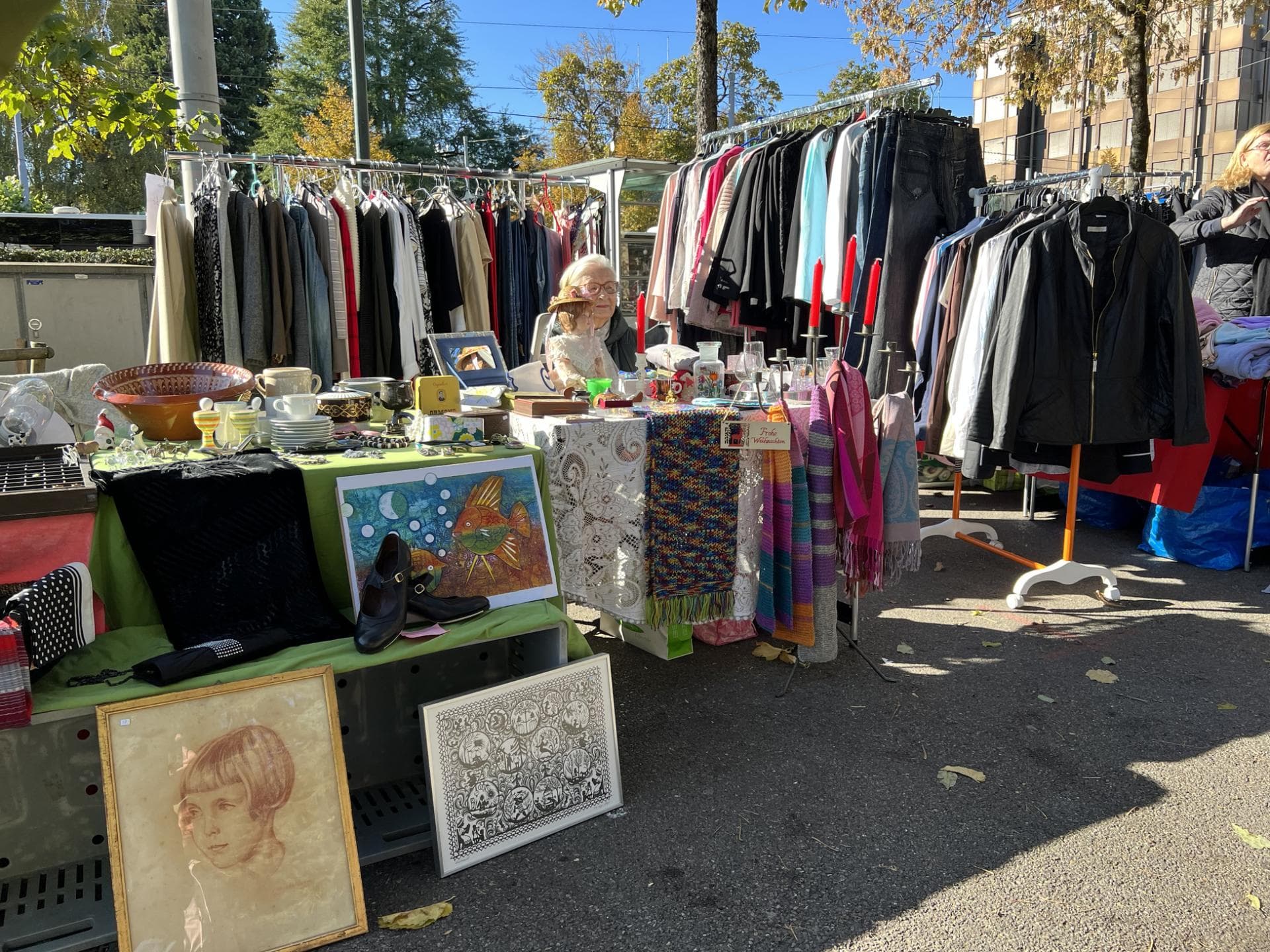 Flohmarktstand