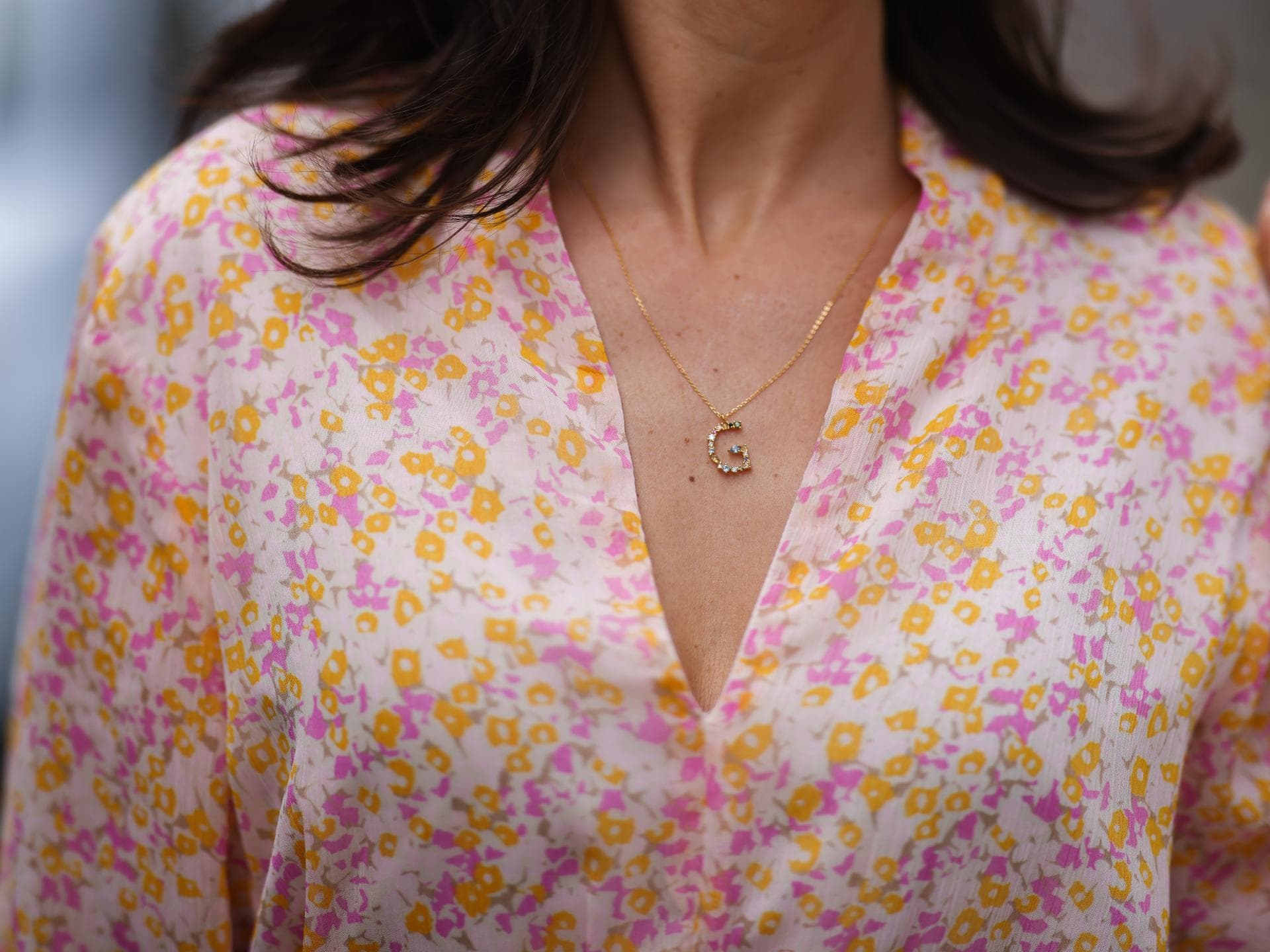 Kette mit Buchstabe