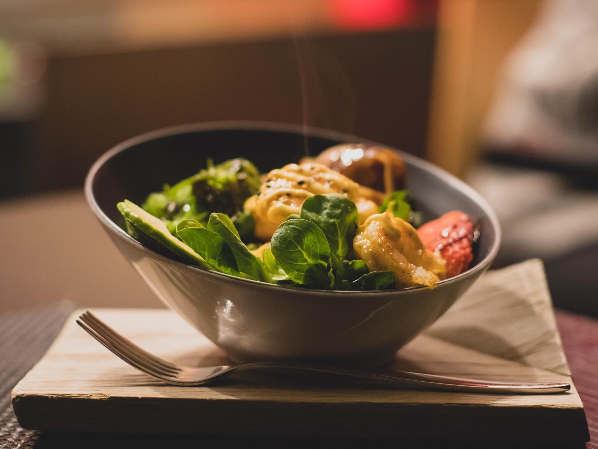 Bowl mit Salat