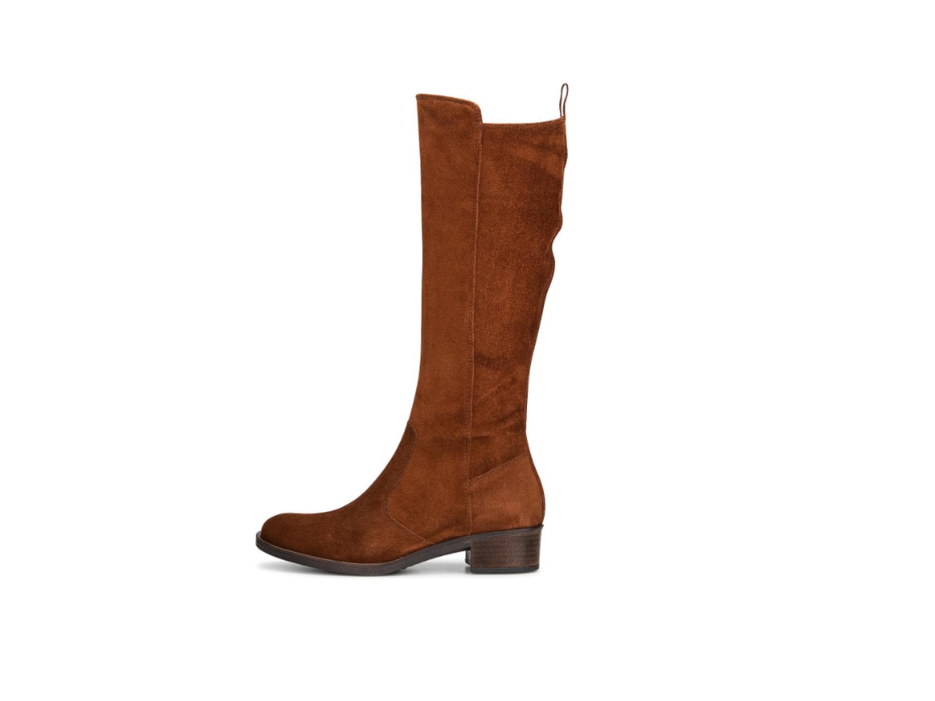 Velours-Stiefel