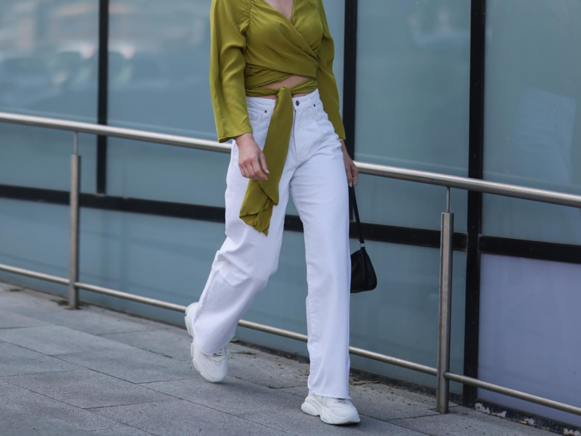 Weiße Jeans Sommer