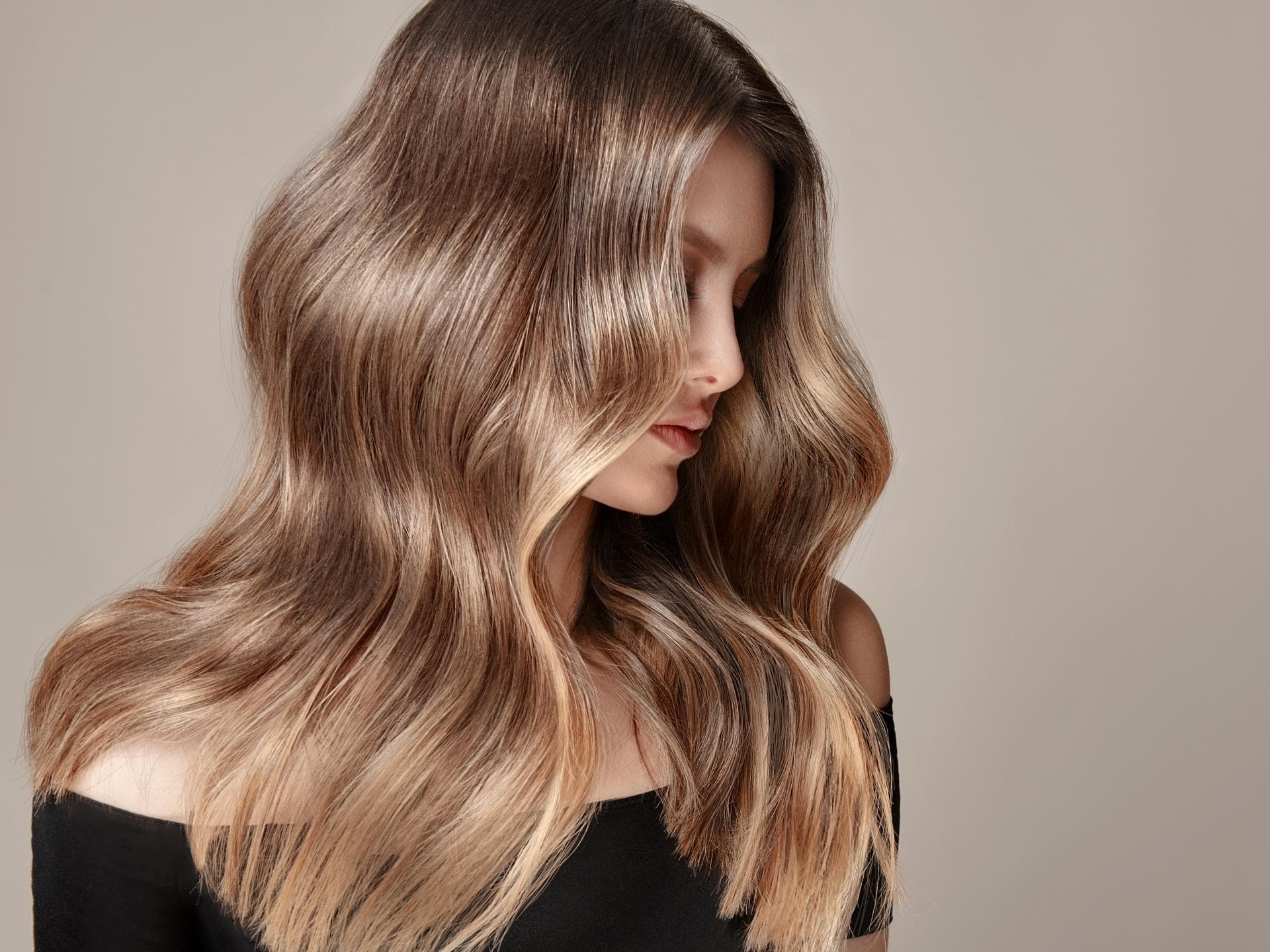 Glossing für die Haare