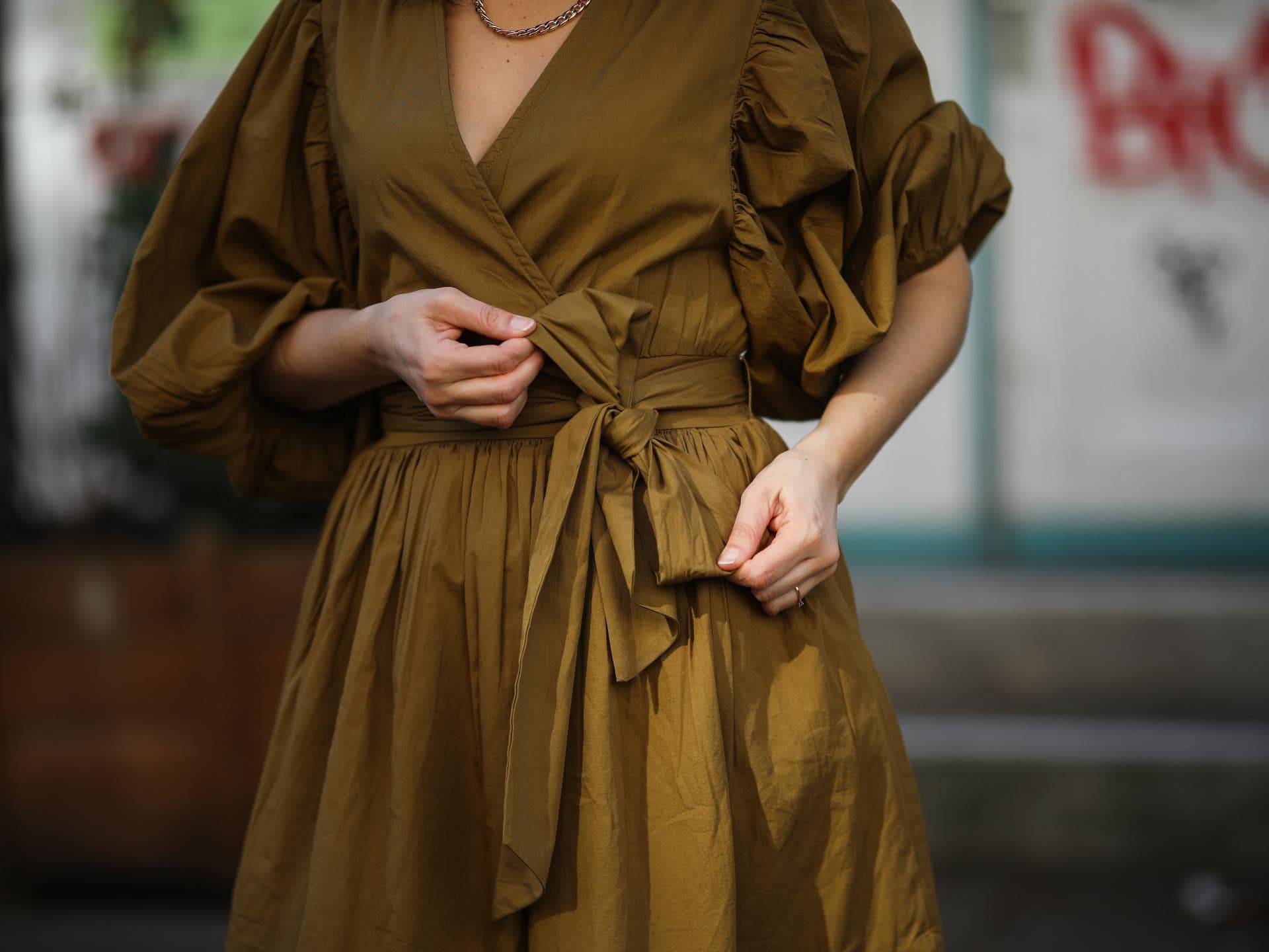 Sommerkleid braun