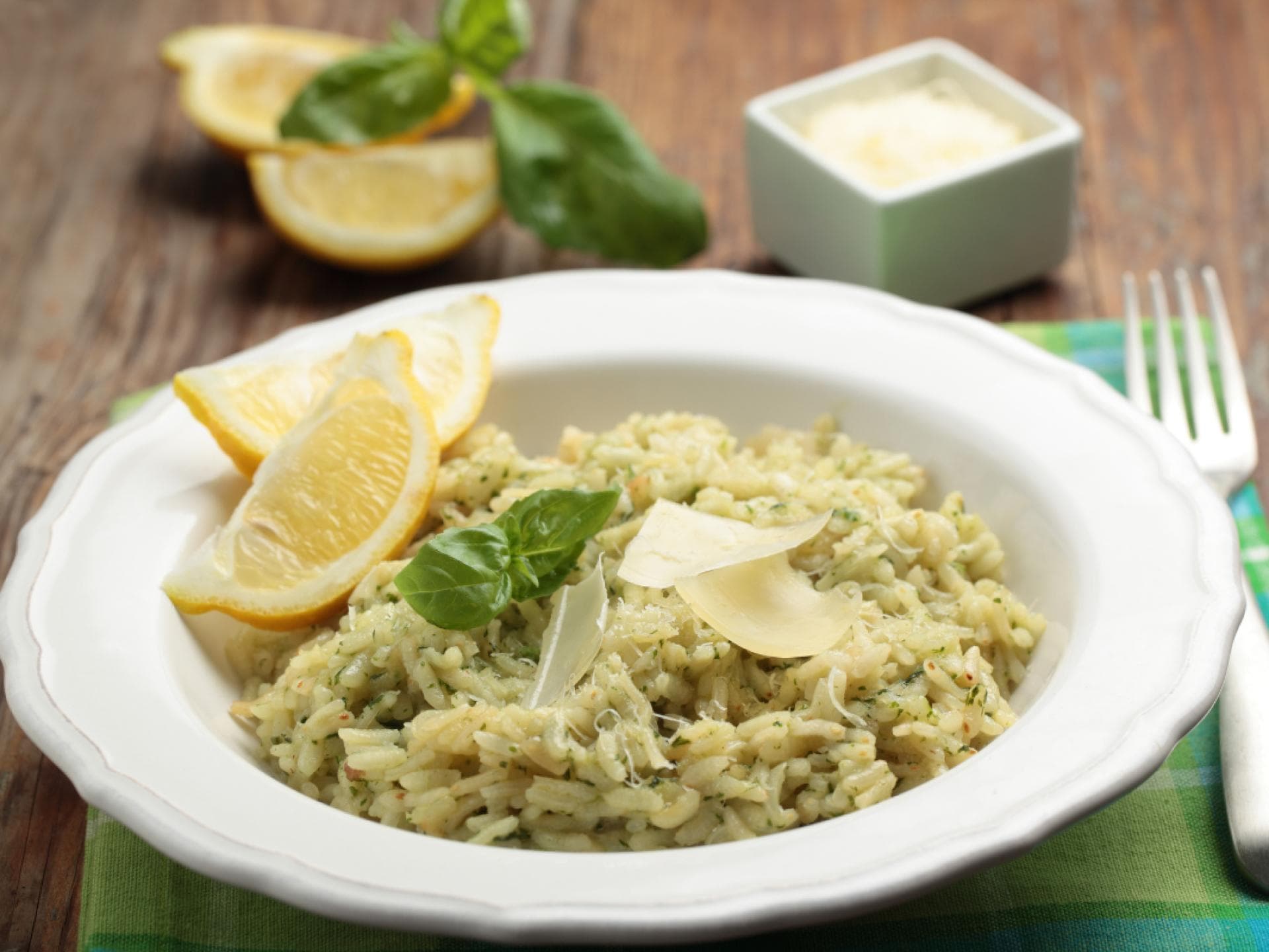 Risotto mit Zitrone