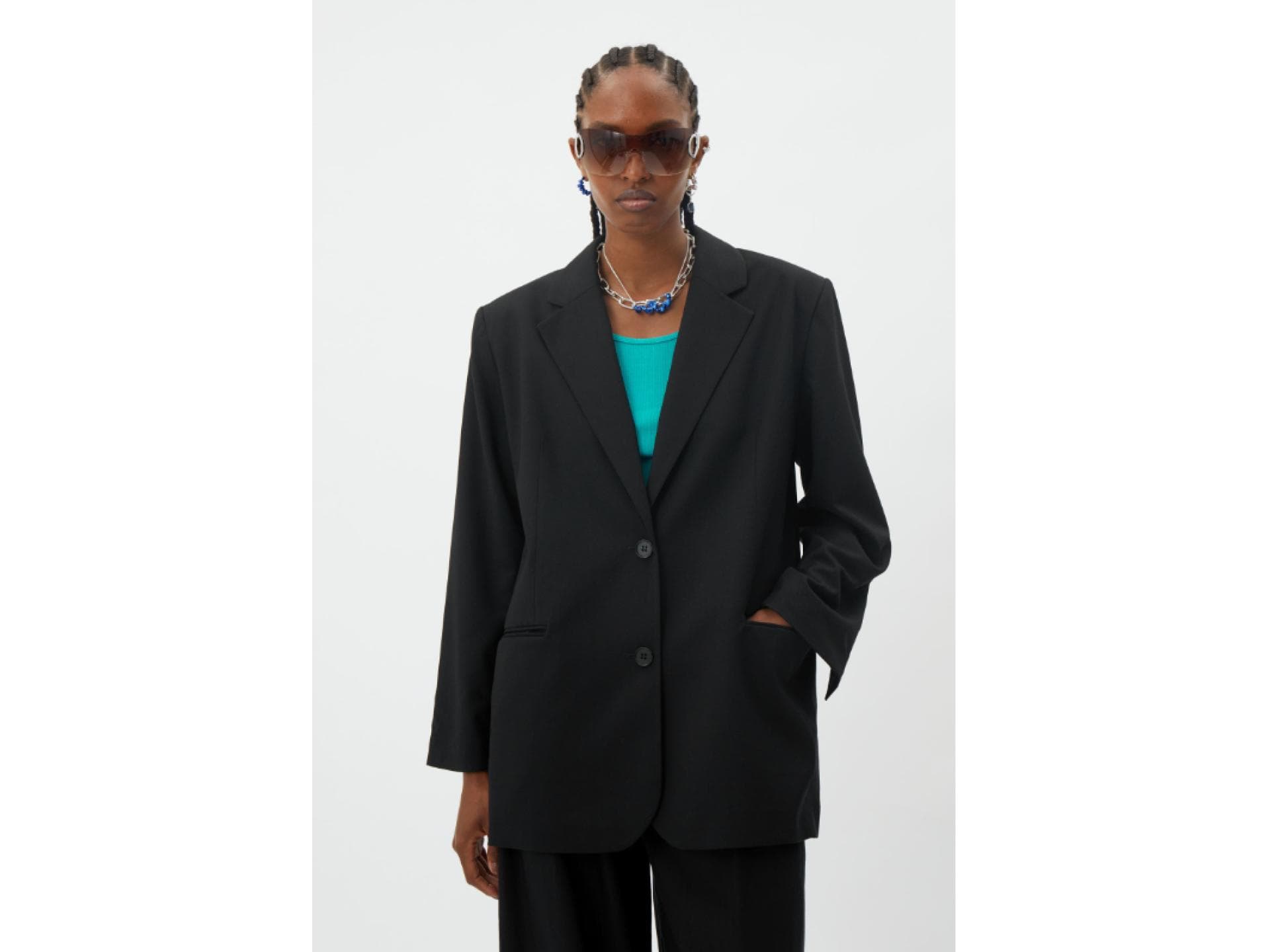 Oversized Blazer von Weekday Herbst