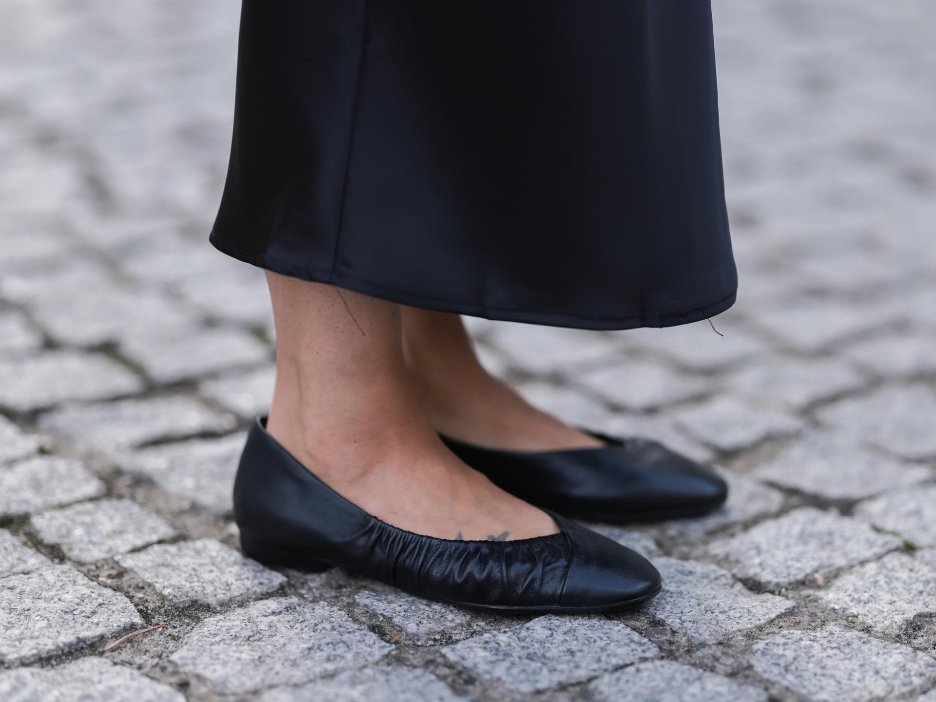 Schwarze Ballerinas