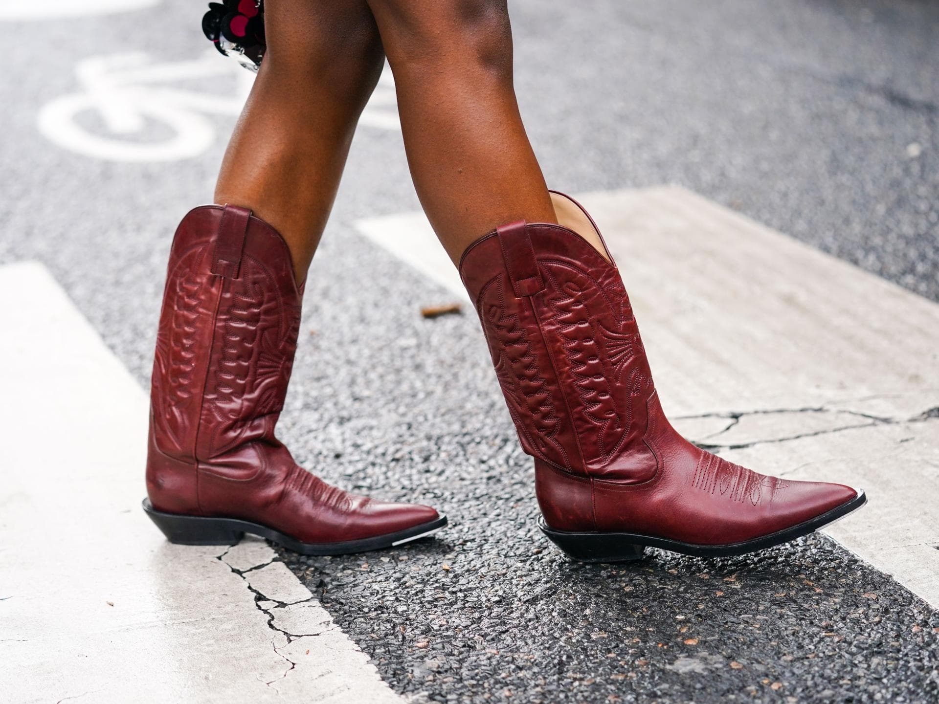 Rote Cowboyboots