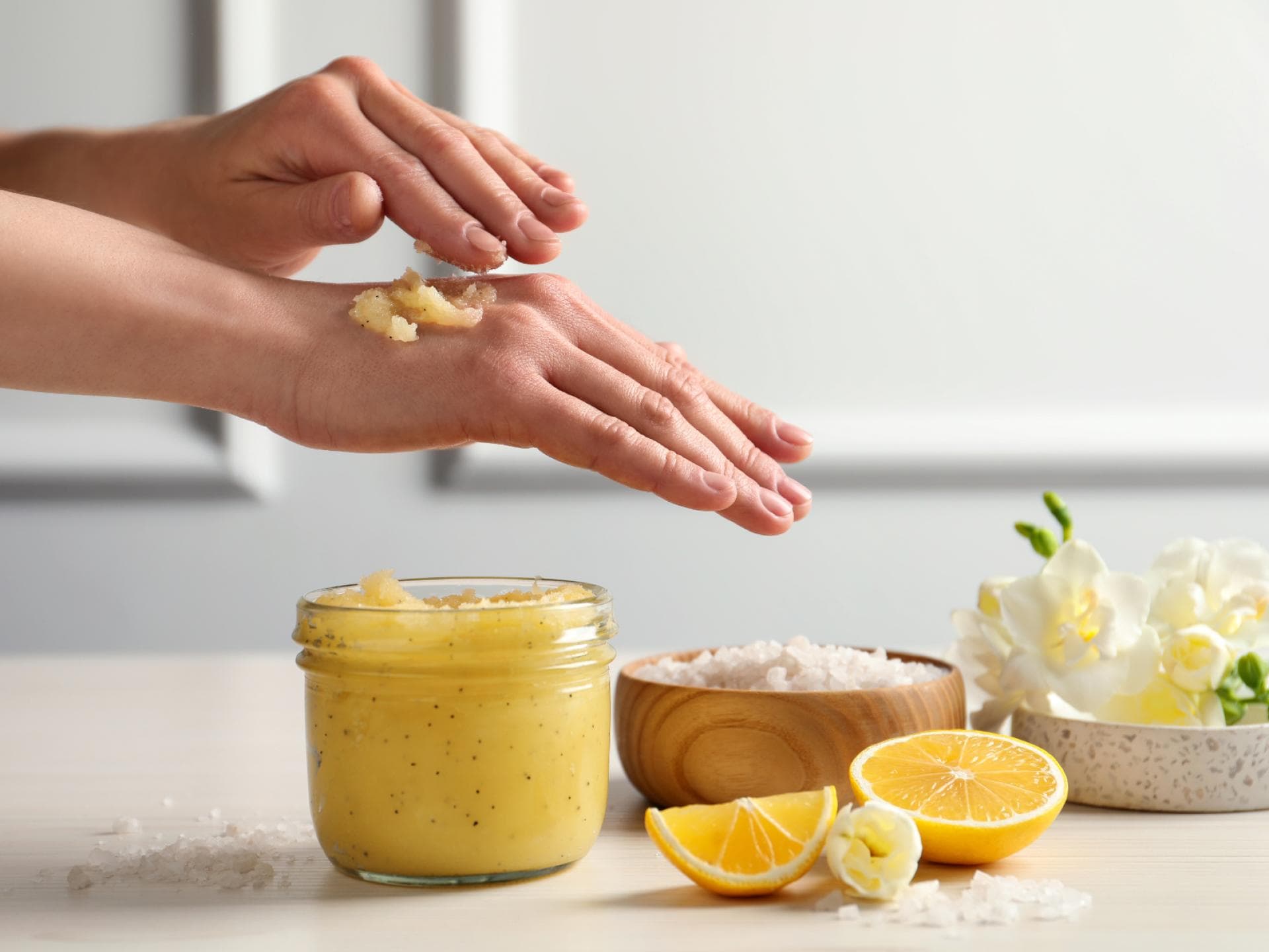 Handpeeling selber machen
