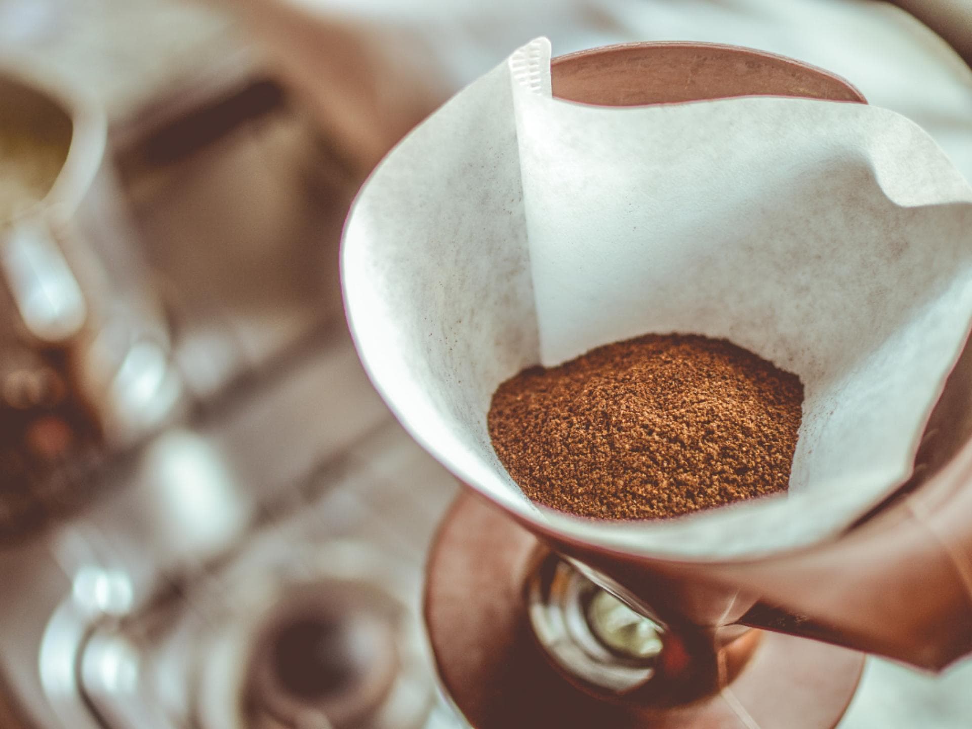 Kaffeesatz wegschmeißen