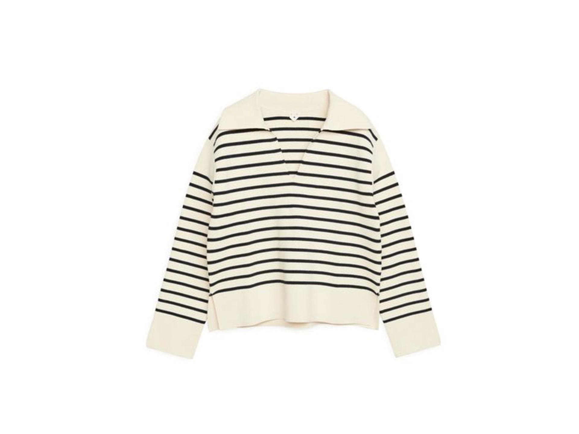 Gestreifter Pullover