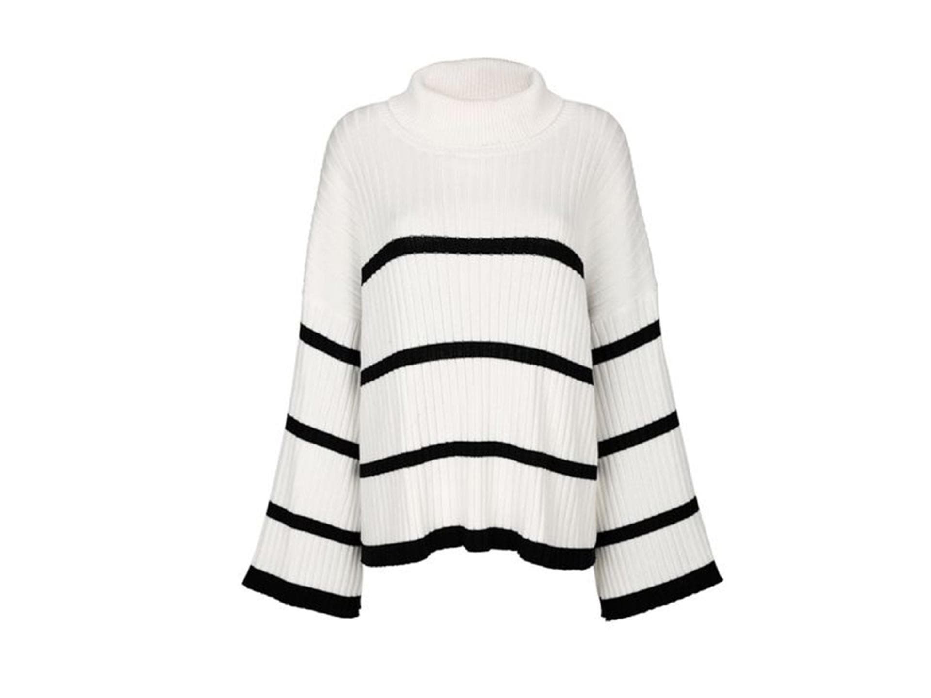 Pullover mit modischem Stehkragen Alba Moda 