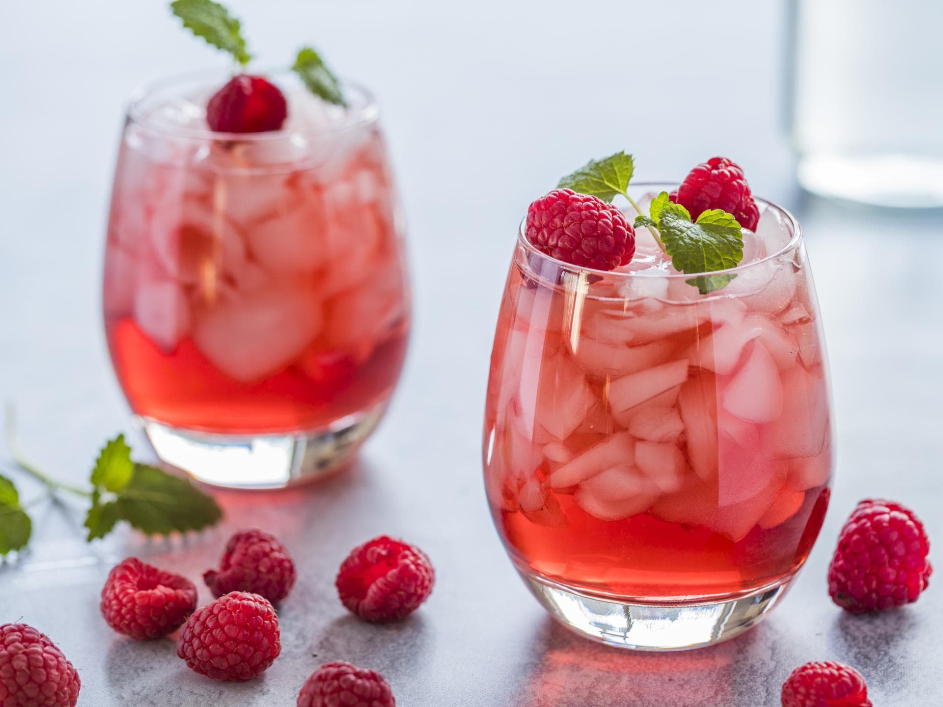 Himbeer-Drink