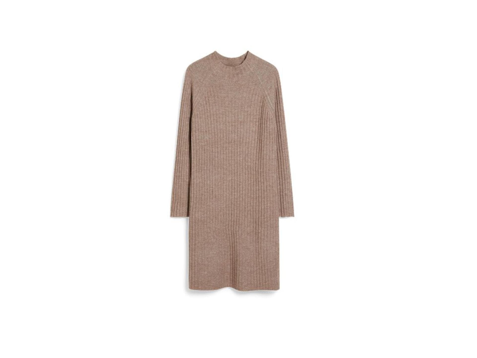 Strickkleid braun