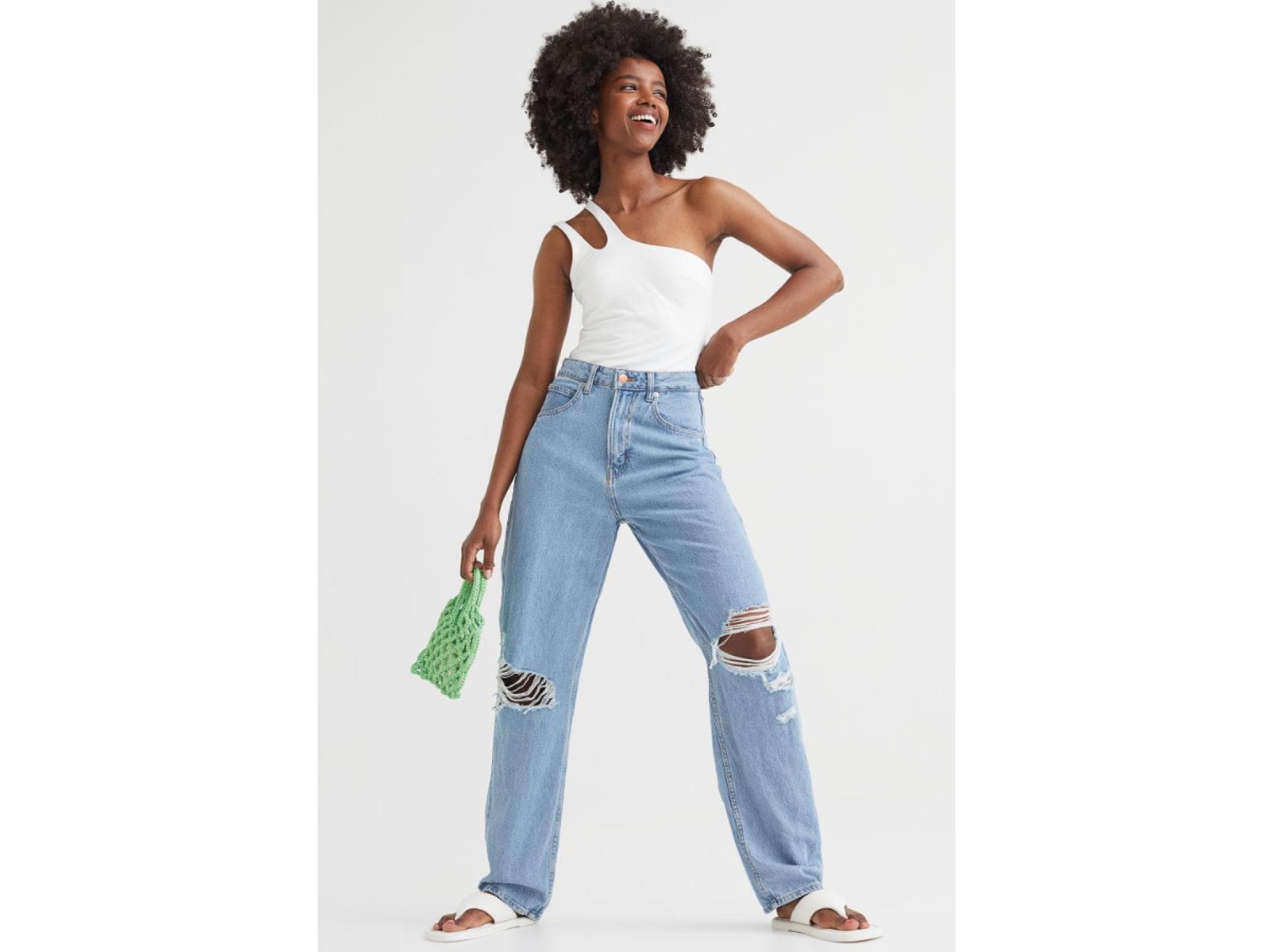 90s Baggy Ultra High Waist Jeans