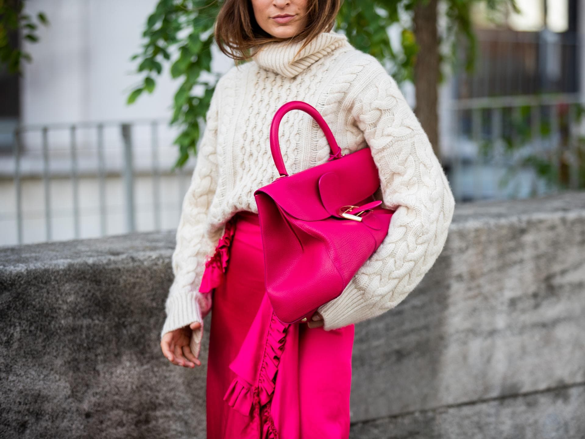 Zopfstrickpullover