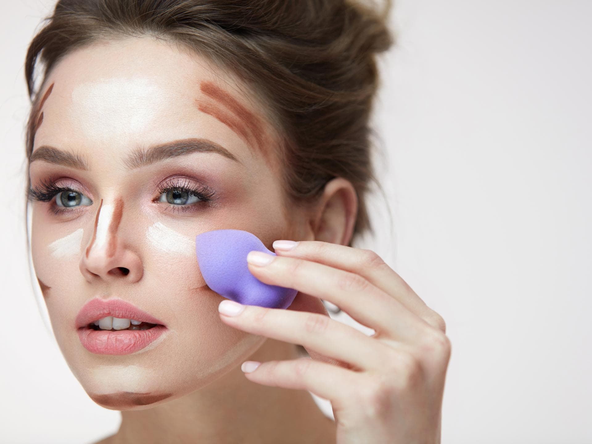 Contouring Gesicht