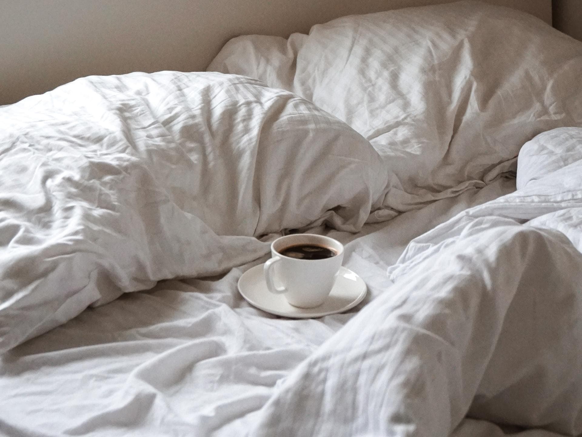 Kaffee im Bett