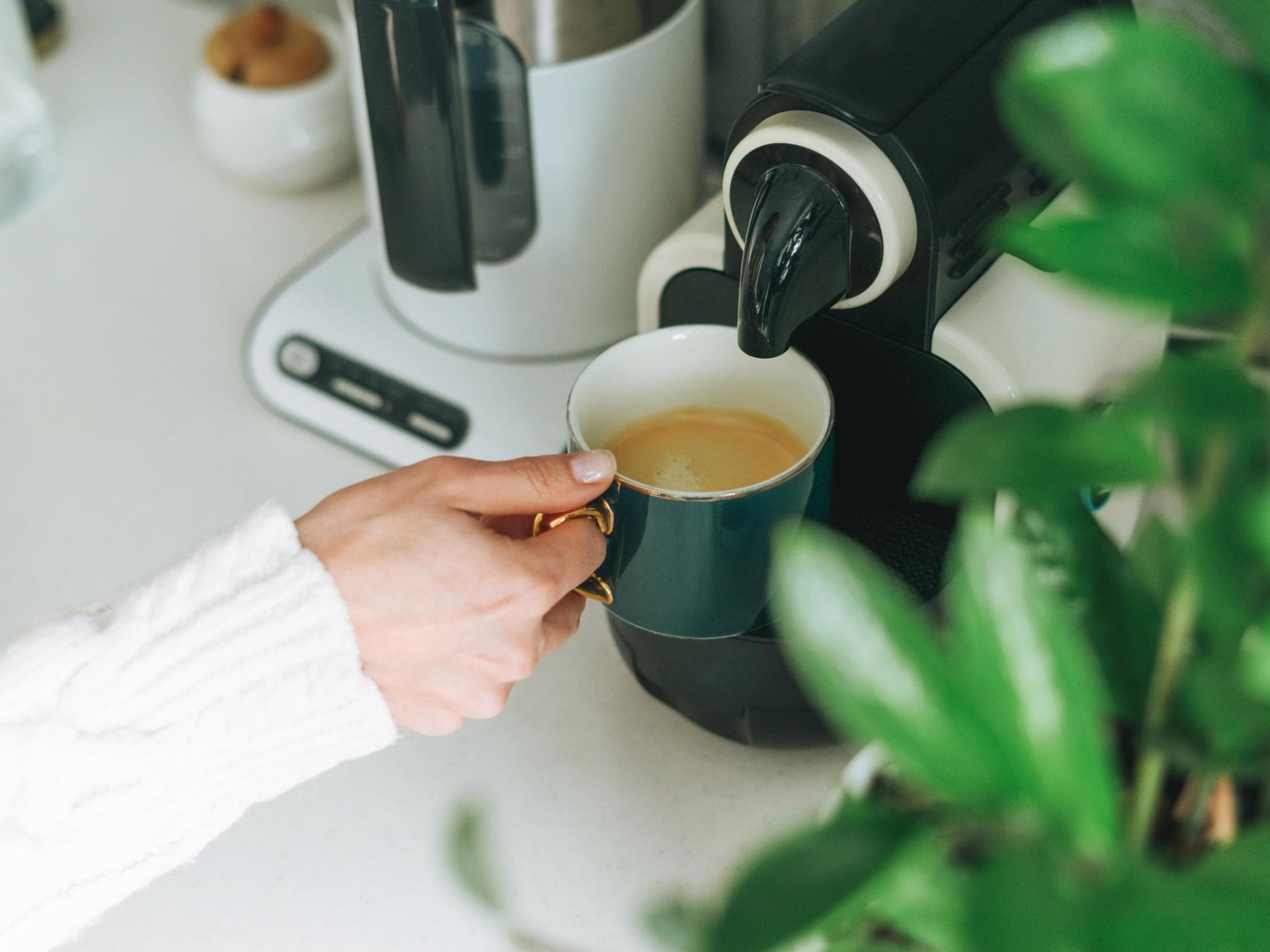 Kaffee wird gekocht
