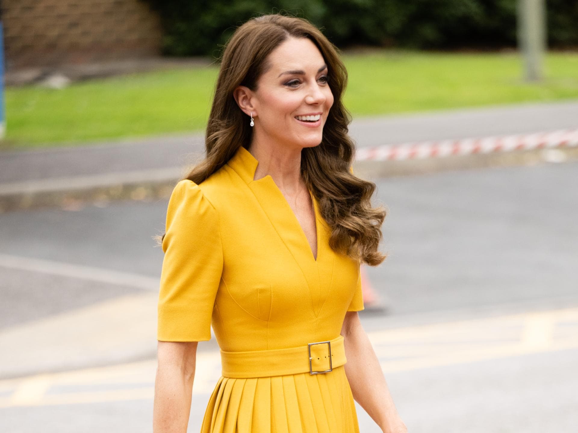 Kate Middleton in gelbem Kleid