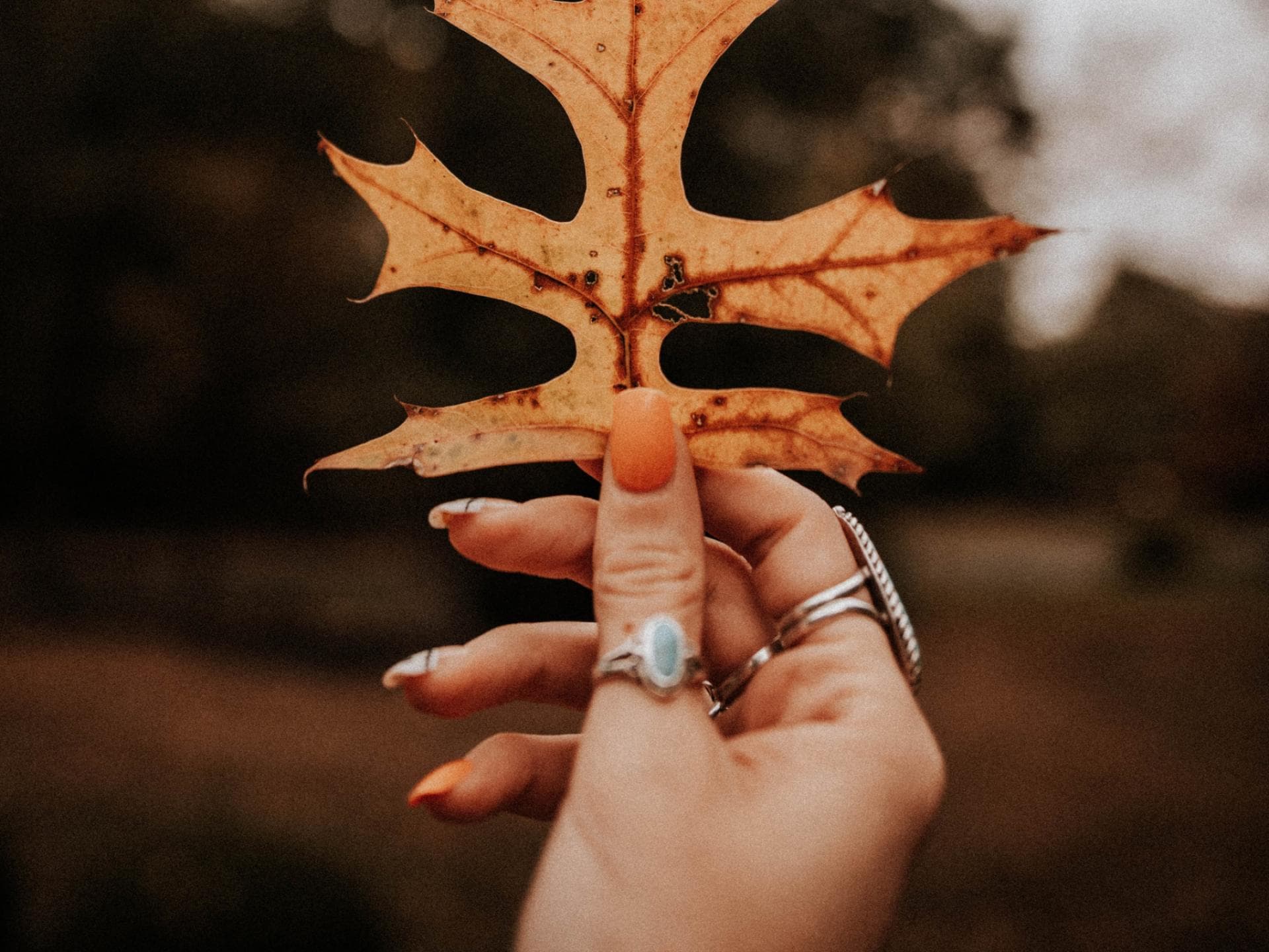 Square Nails Herbst