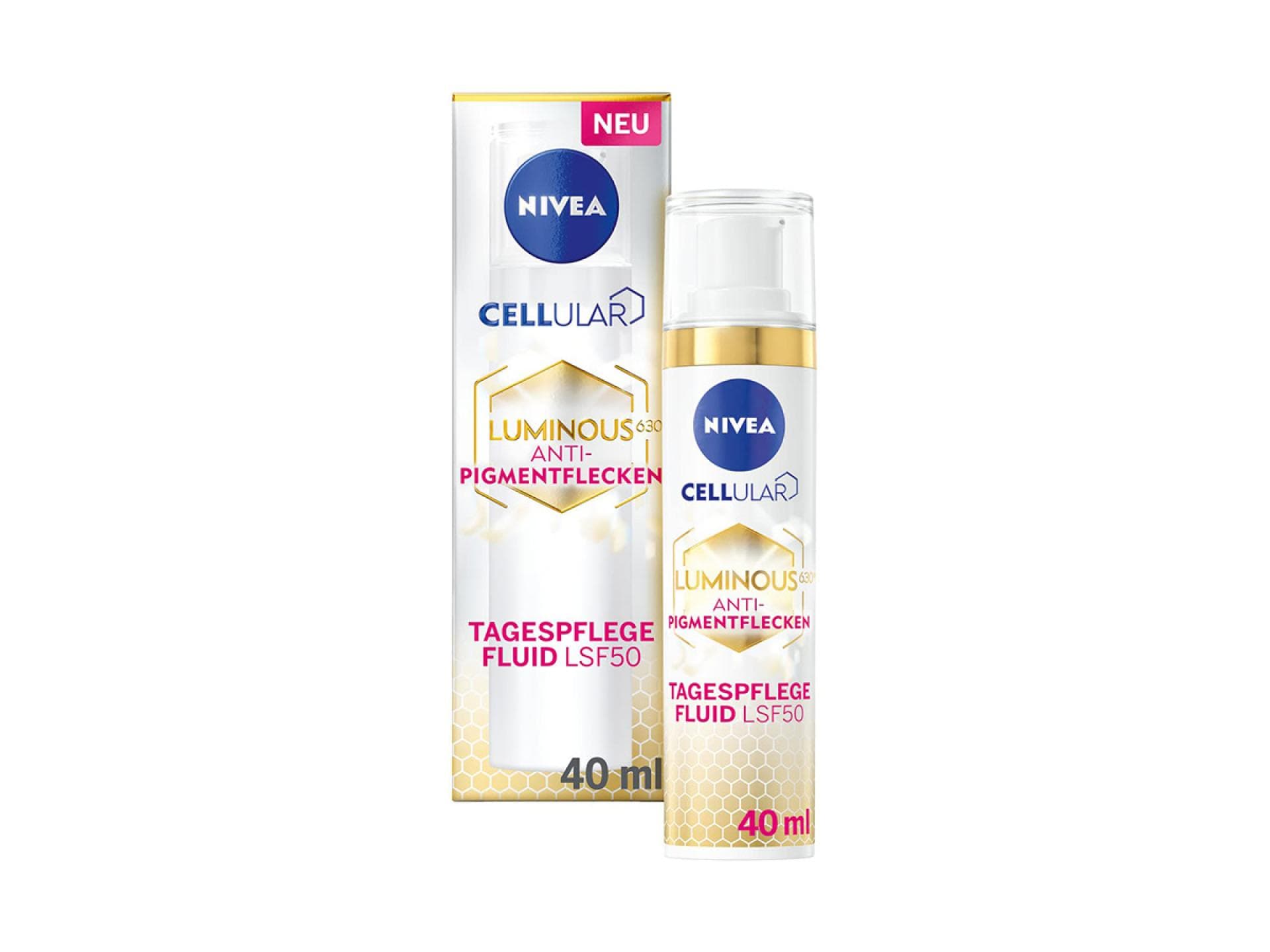 NIVEA Cellular LUMINOUS 630® Anti-Pigmentflecken Tagespflege Fluid