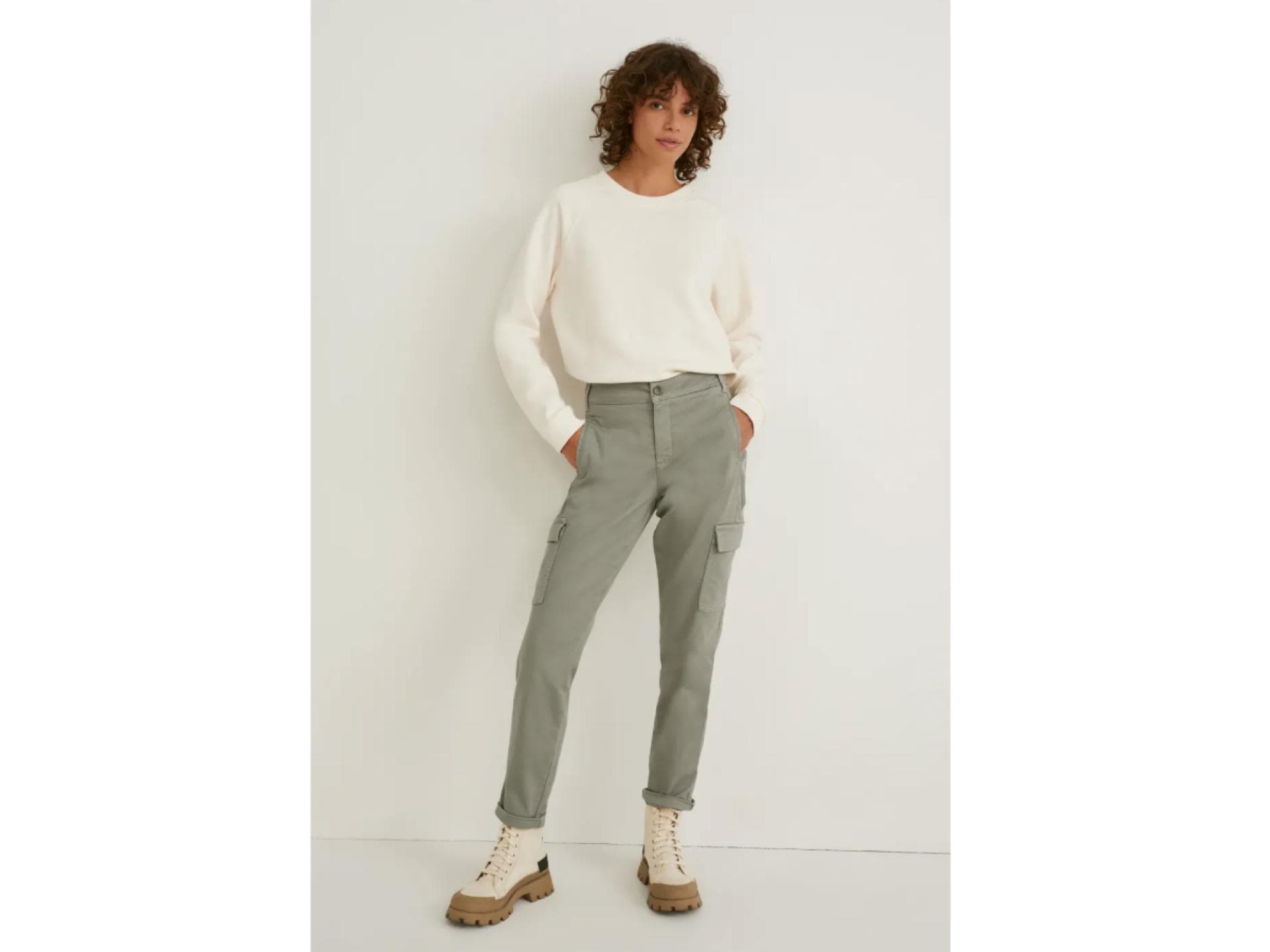 High Waist Cargohose von C&A