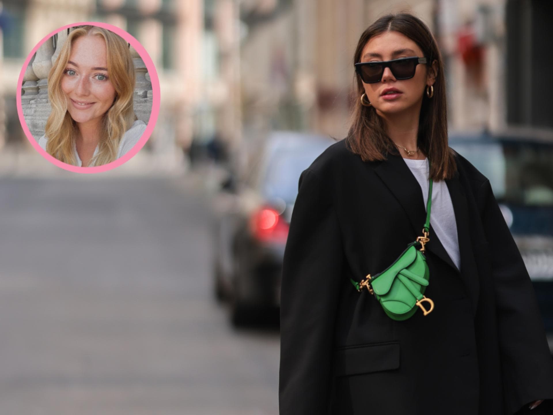 Milena Karl Dior Saddle Bag
