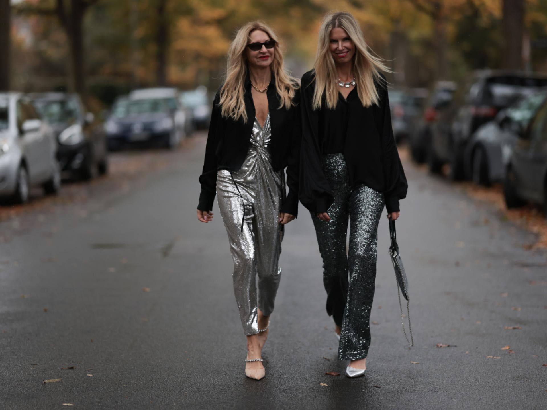 Glitzernde Outfits