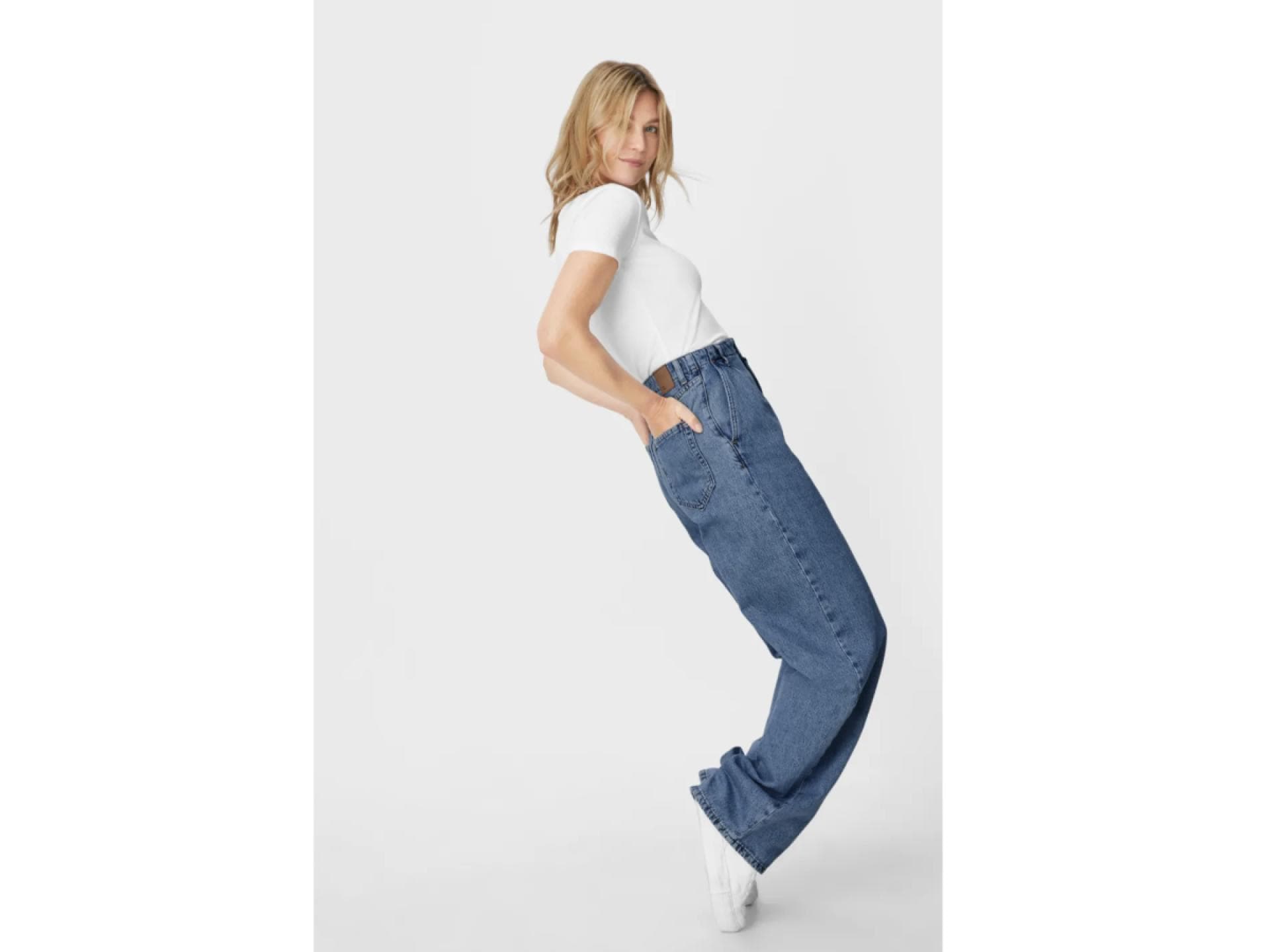 Recycelte Wide Leg Jeans von C&A