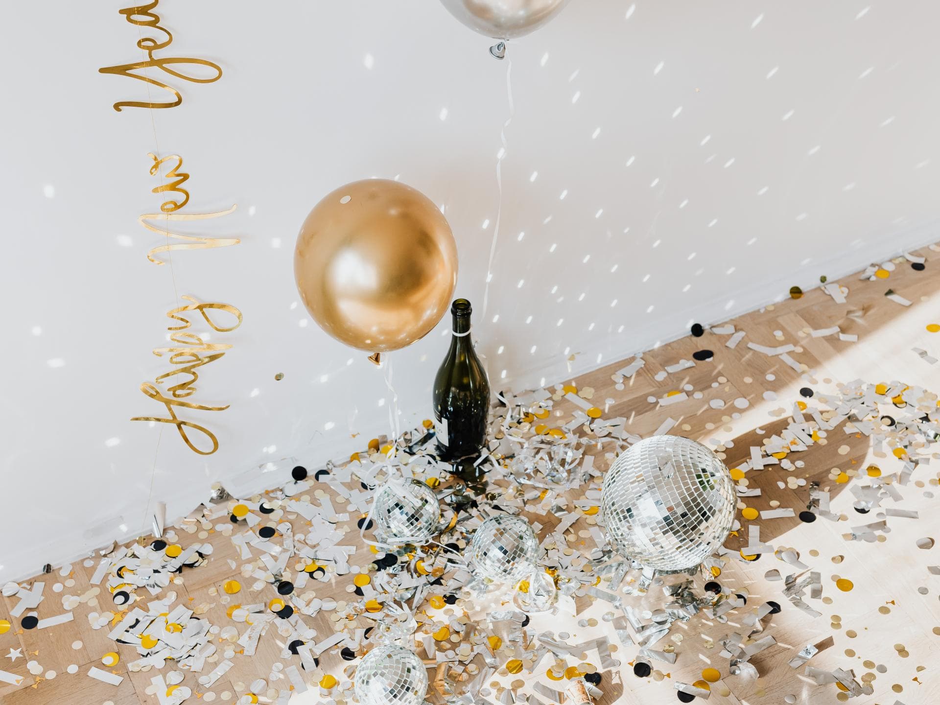 Silvesterdeko