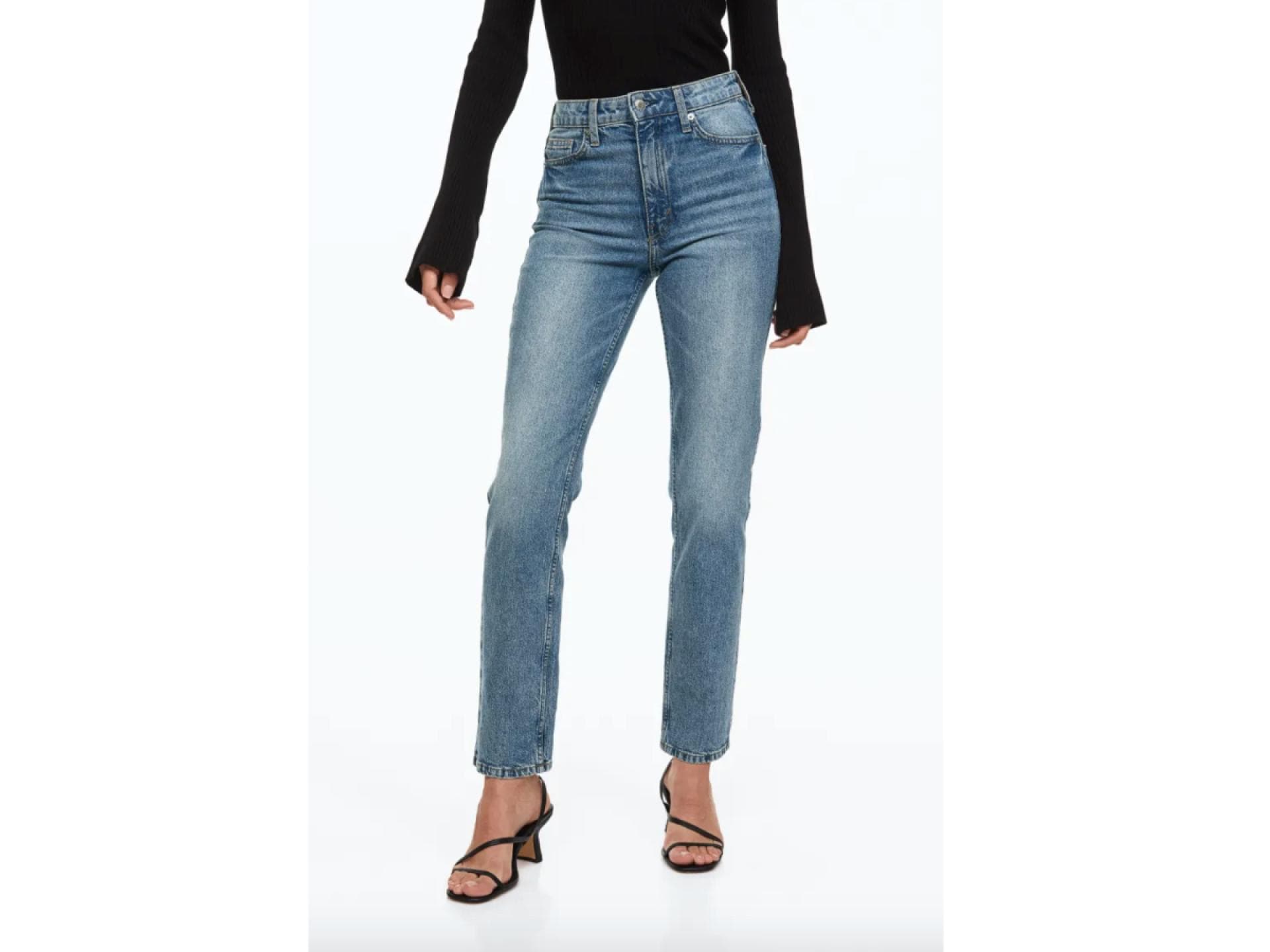 Straight Leg Jeans