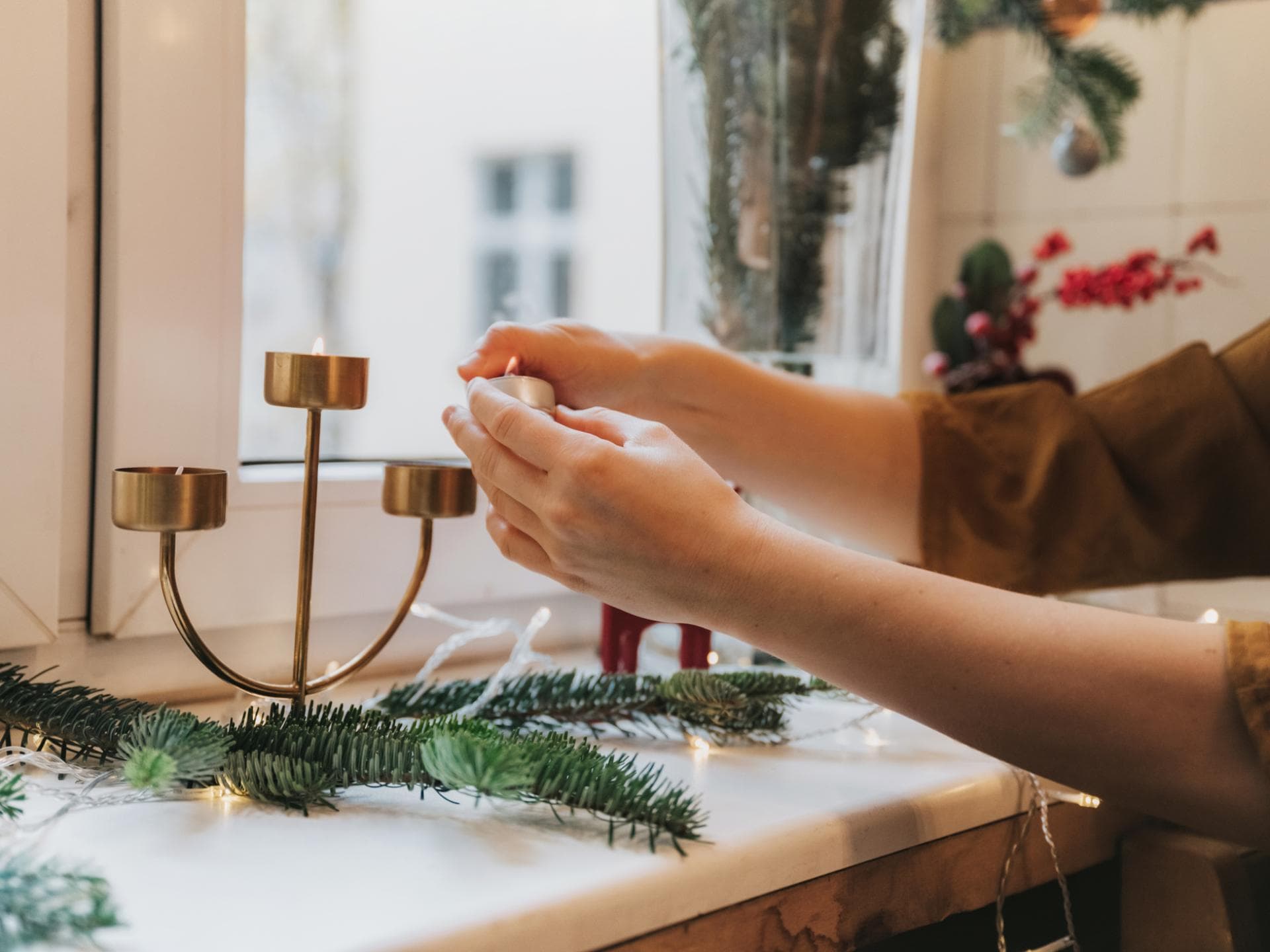 Weihnachtliche Dekoration