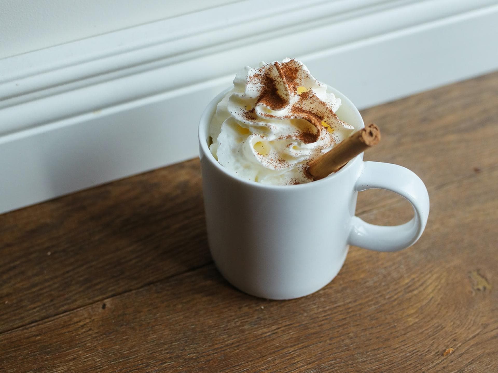 Heißgetränk in einer Tasse