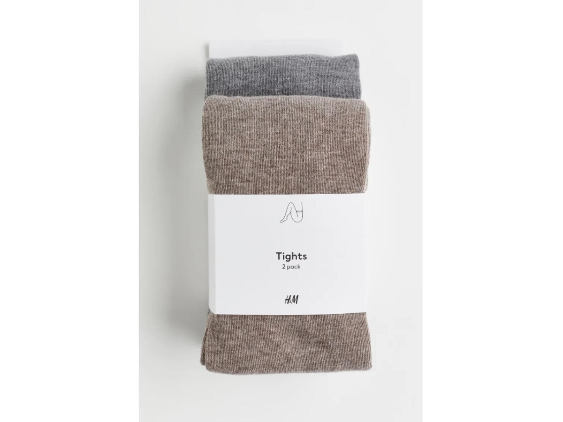 2er-Pack Feinstrick-Strumpfhosen von H&M