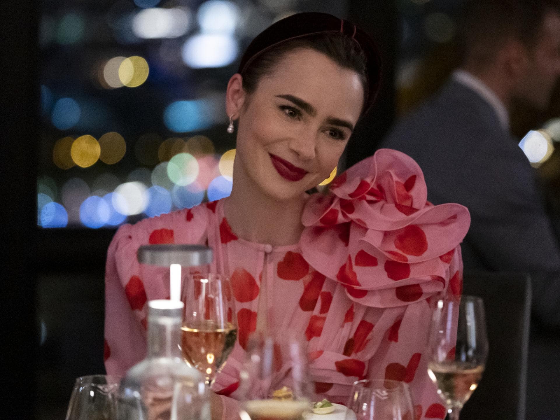 Emily in Paris Kir Royal Drink