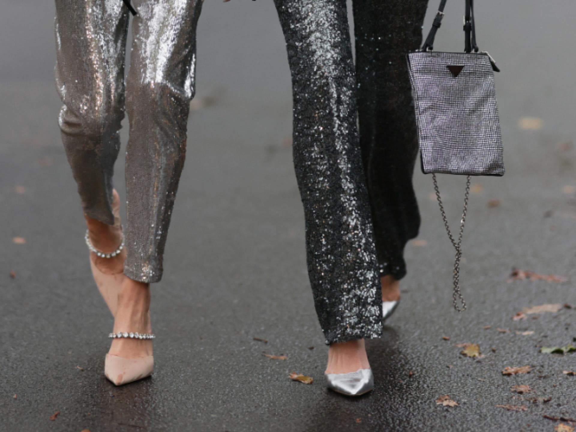 Silvester-Look Jumpsuit und Hose