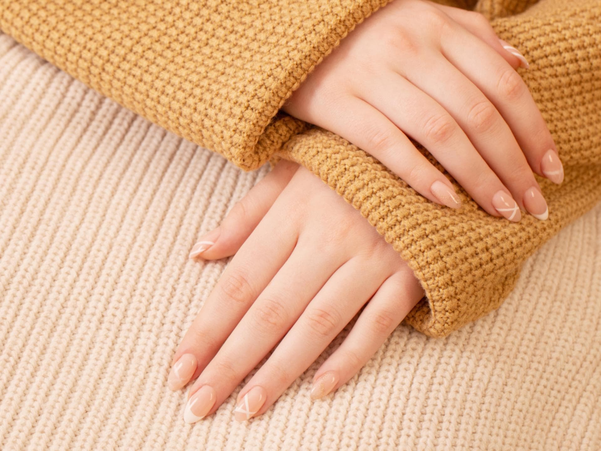 Nagel-Trend "Sweater Nails"
