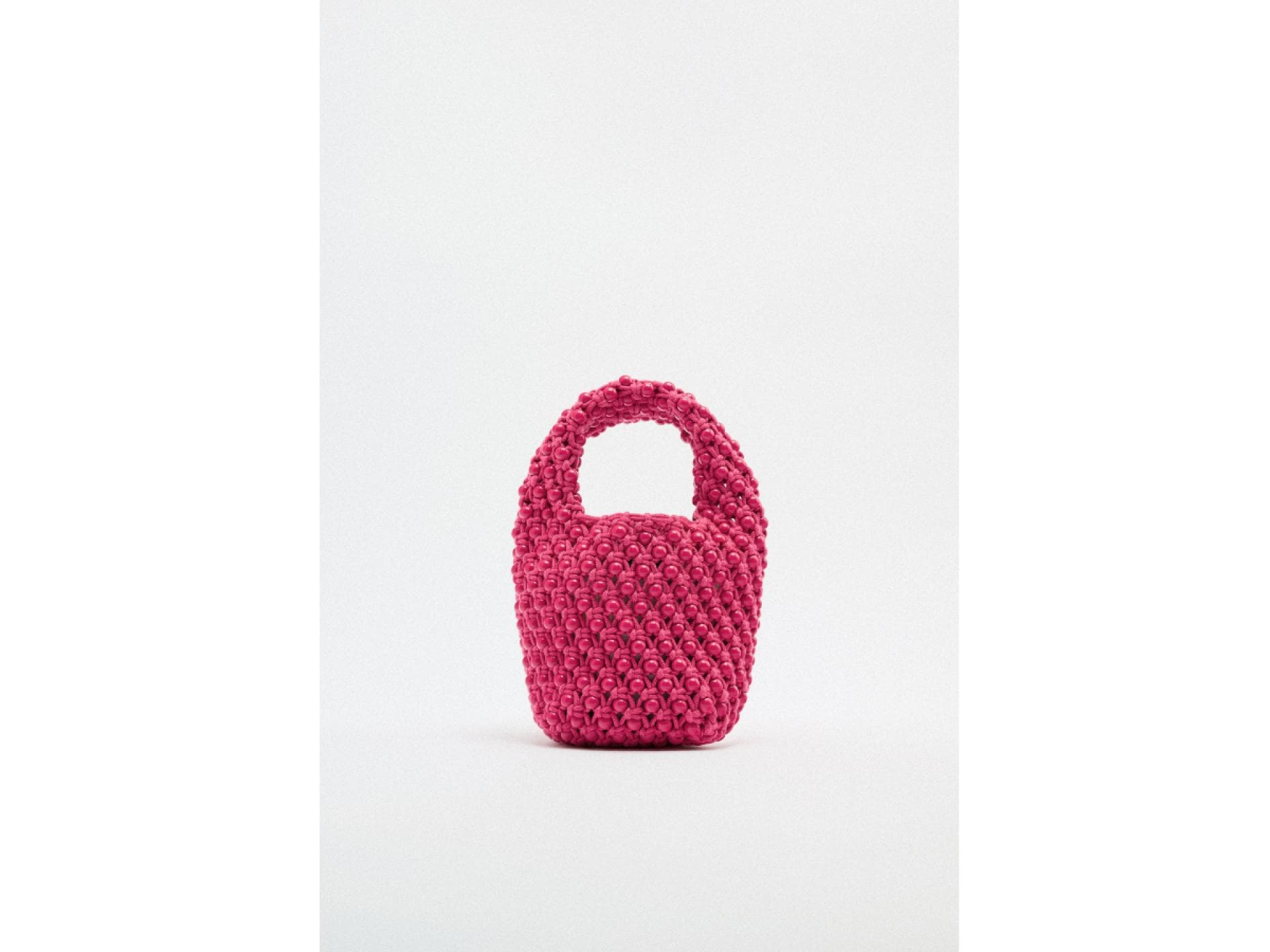 Gehäkelte Mini-Beuteltasche von Zara