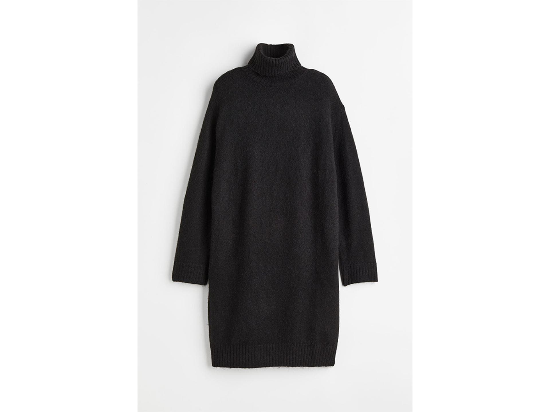 Strickkleid mit Rollkragen