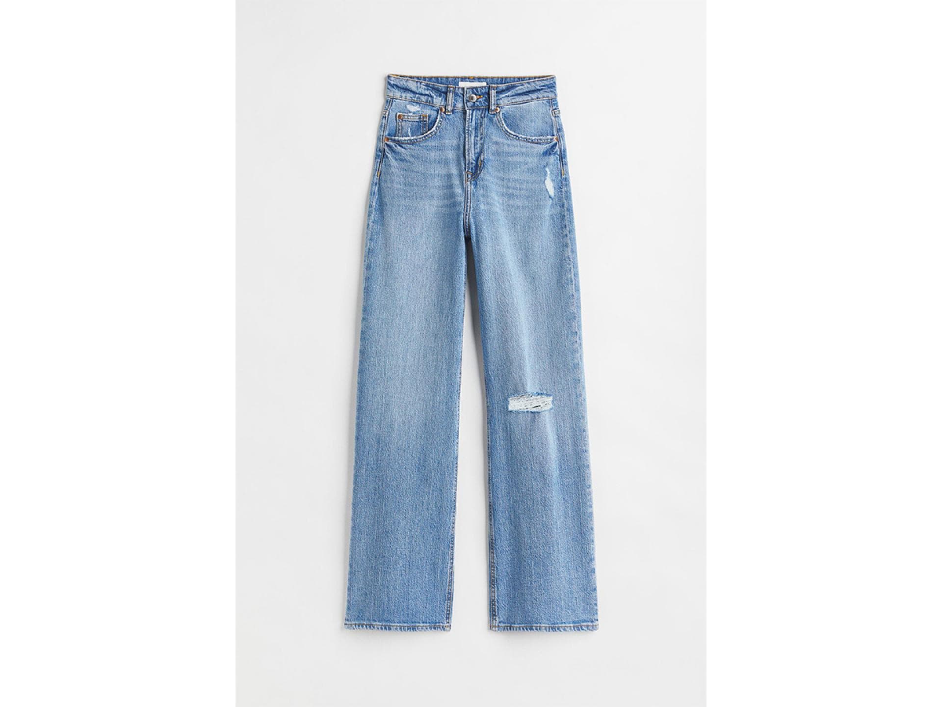 Wide High Jeans