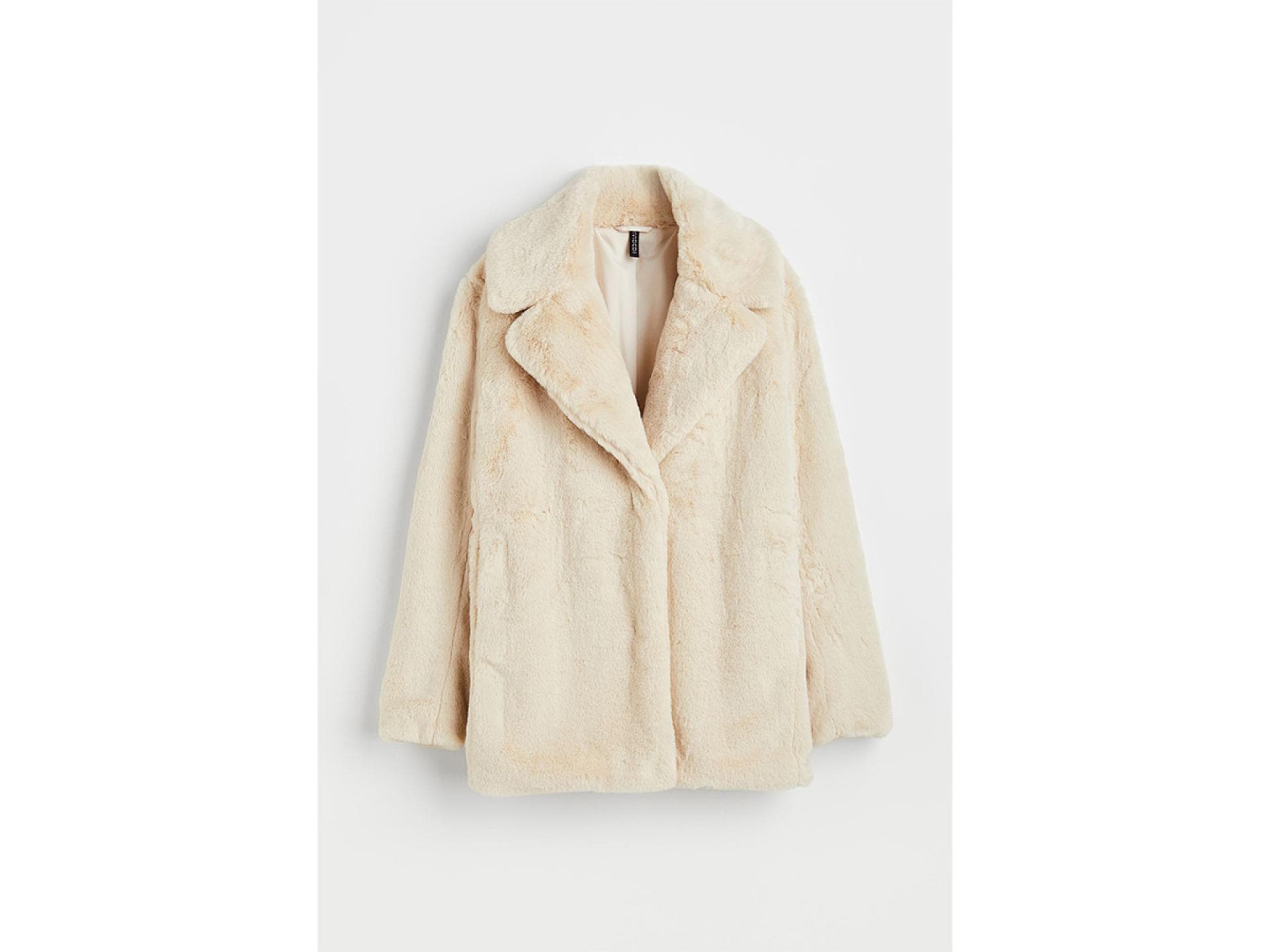 Einreihige Teddyjacke