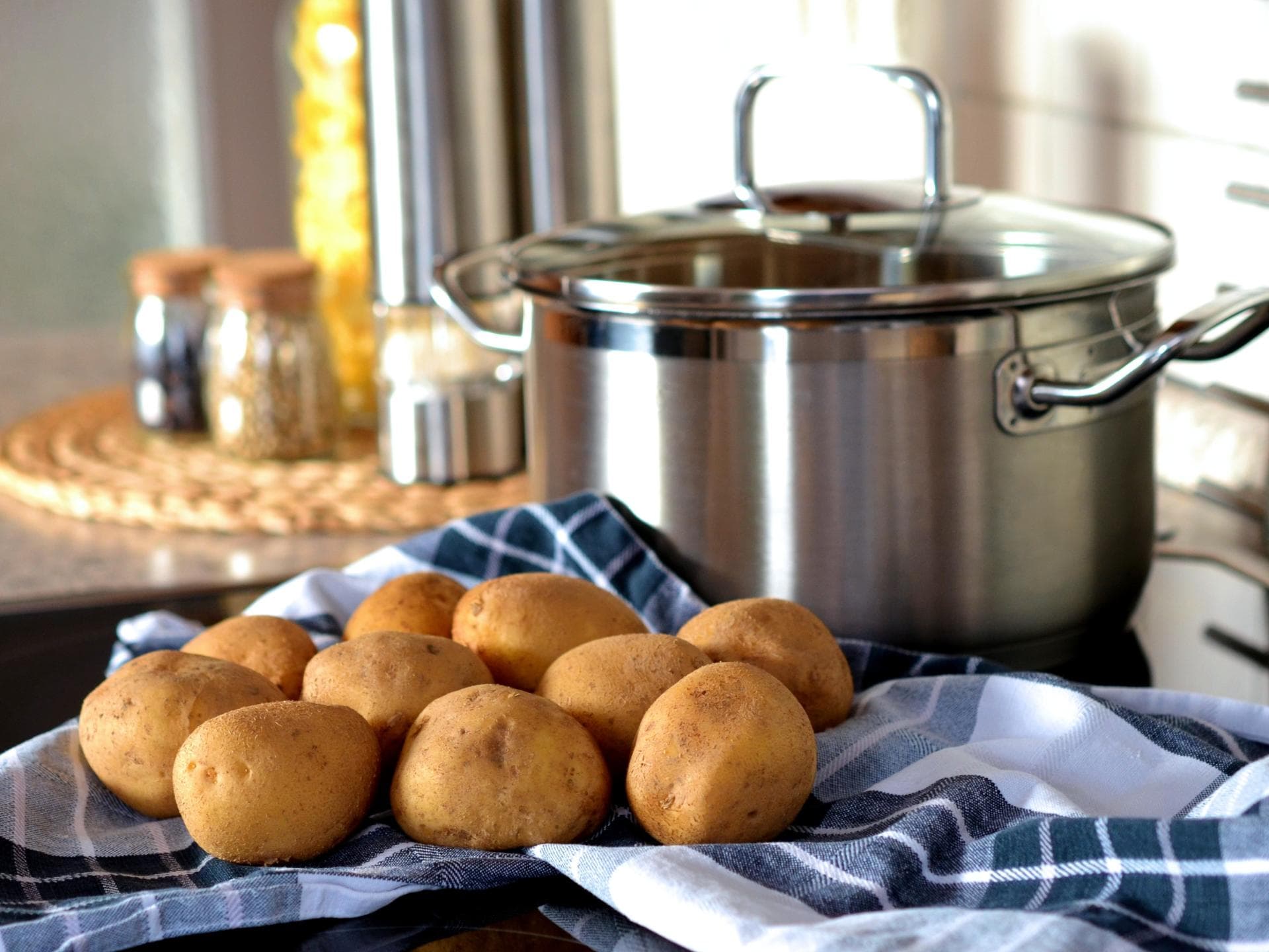 Kartoffeln vor dem Kochen