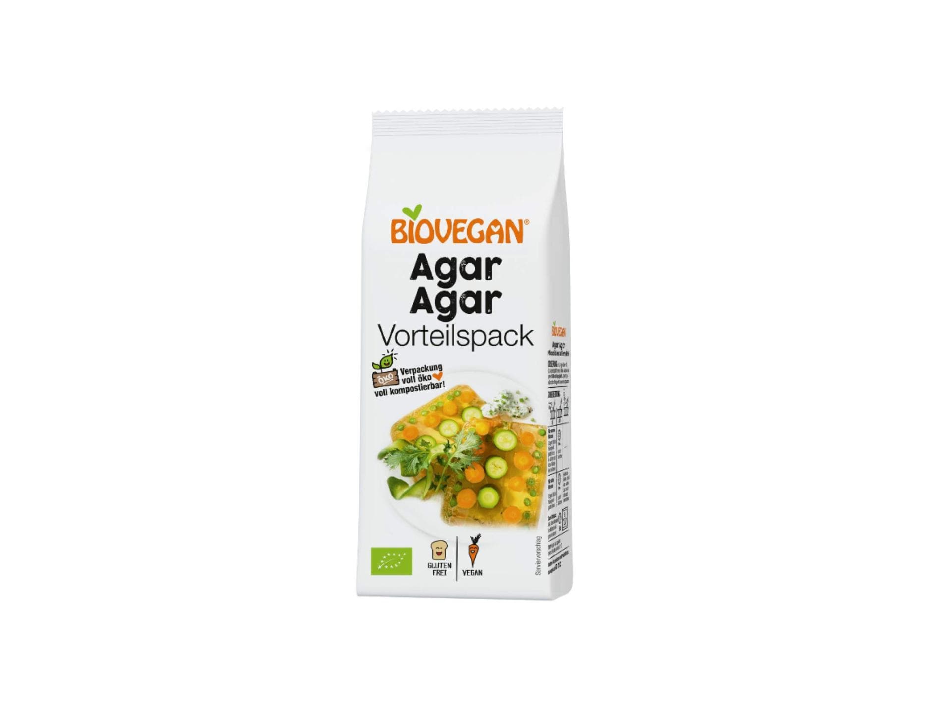 100 g pflanzlicher Gelatine-Ersatz von Biovegan